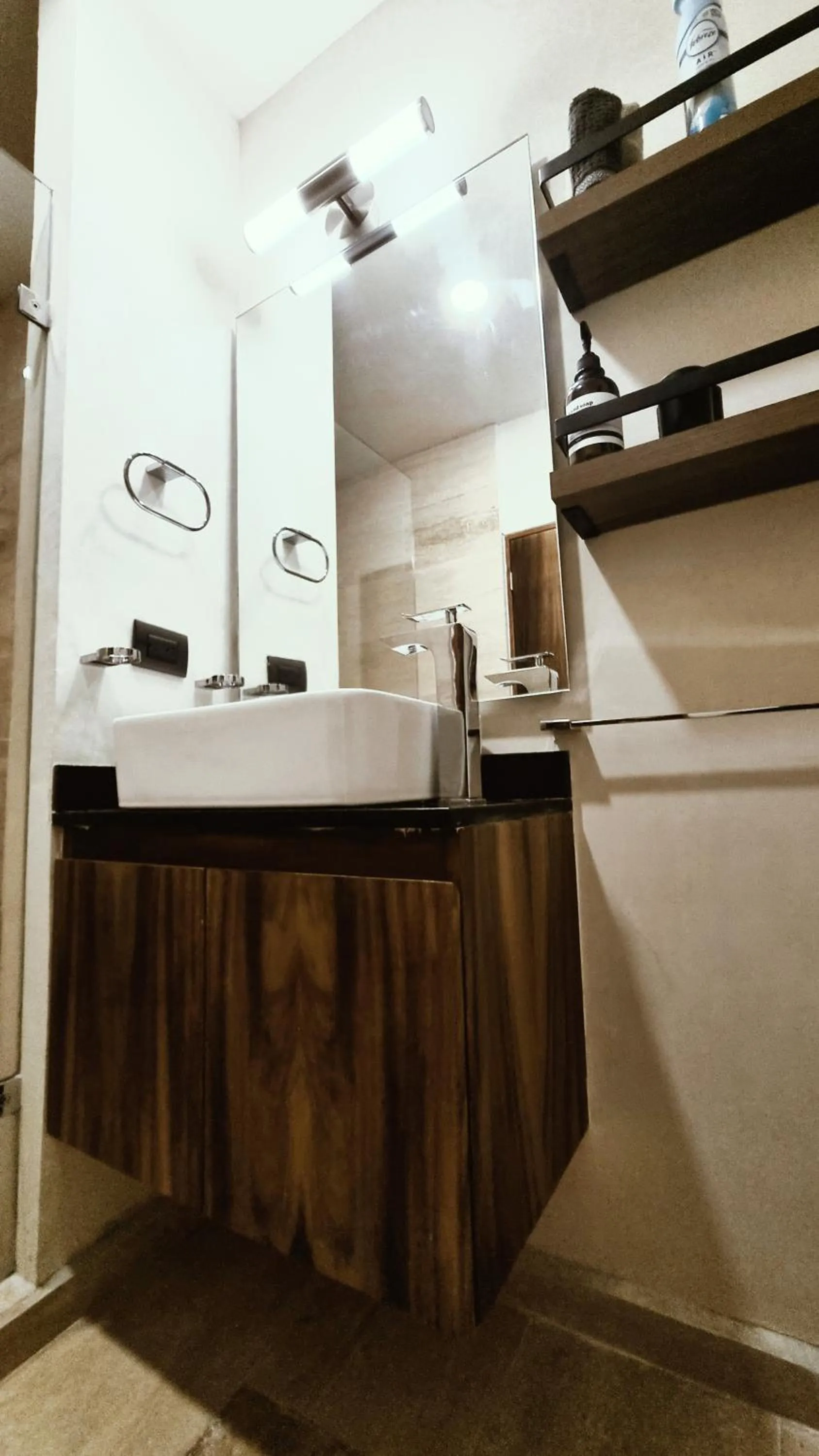 Bathroom in Condominio en Tulum, la Veleta.