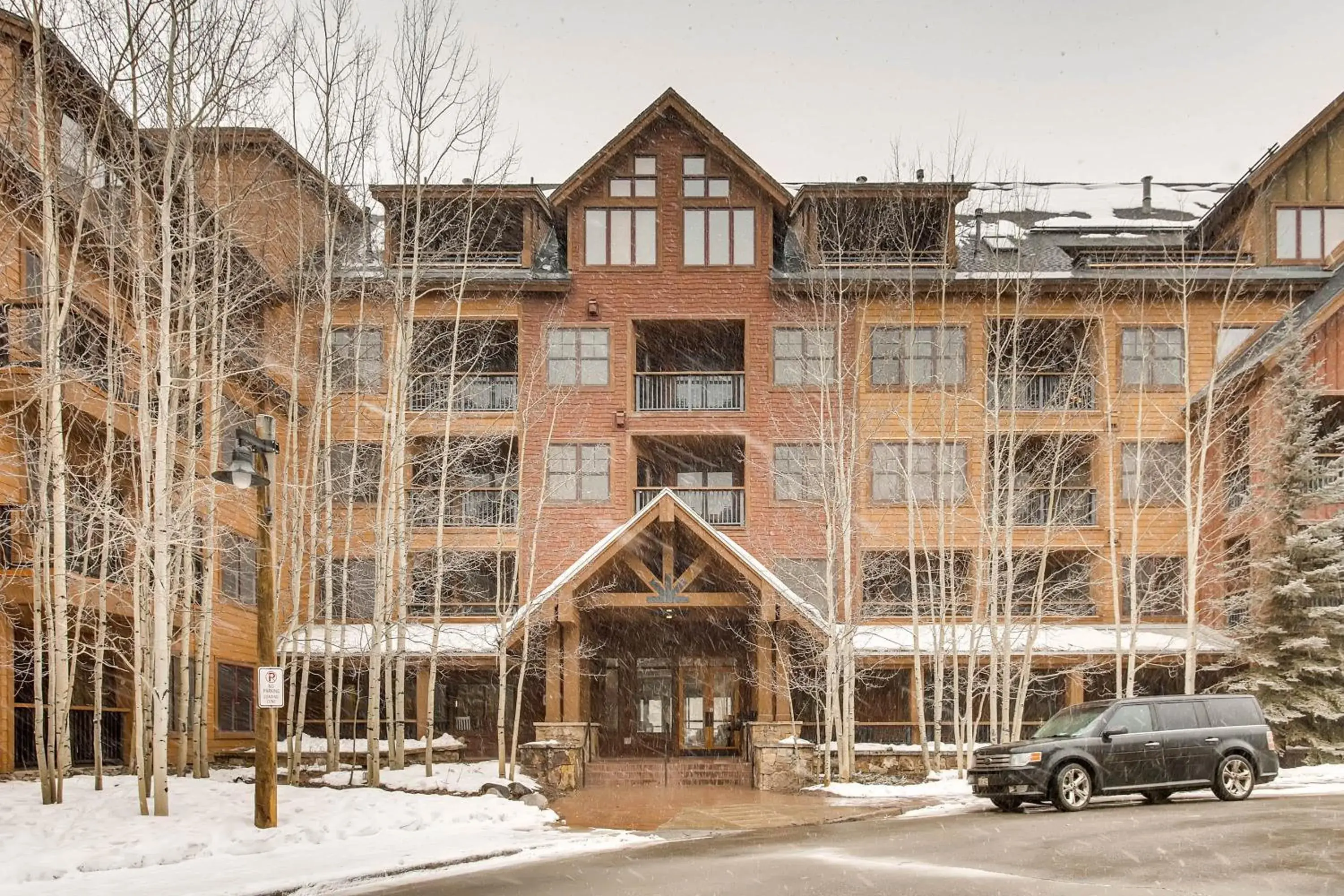 Property building in The Springs Condominiums by Keystone Resort Property building in The Springs Condominiums by Keystone Resort