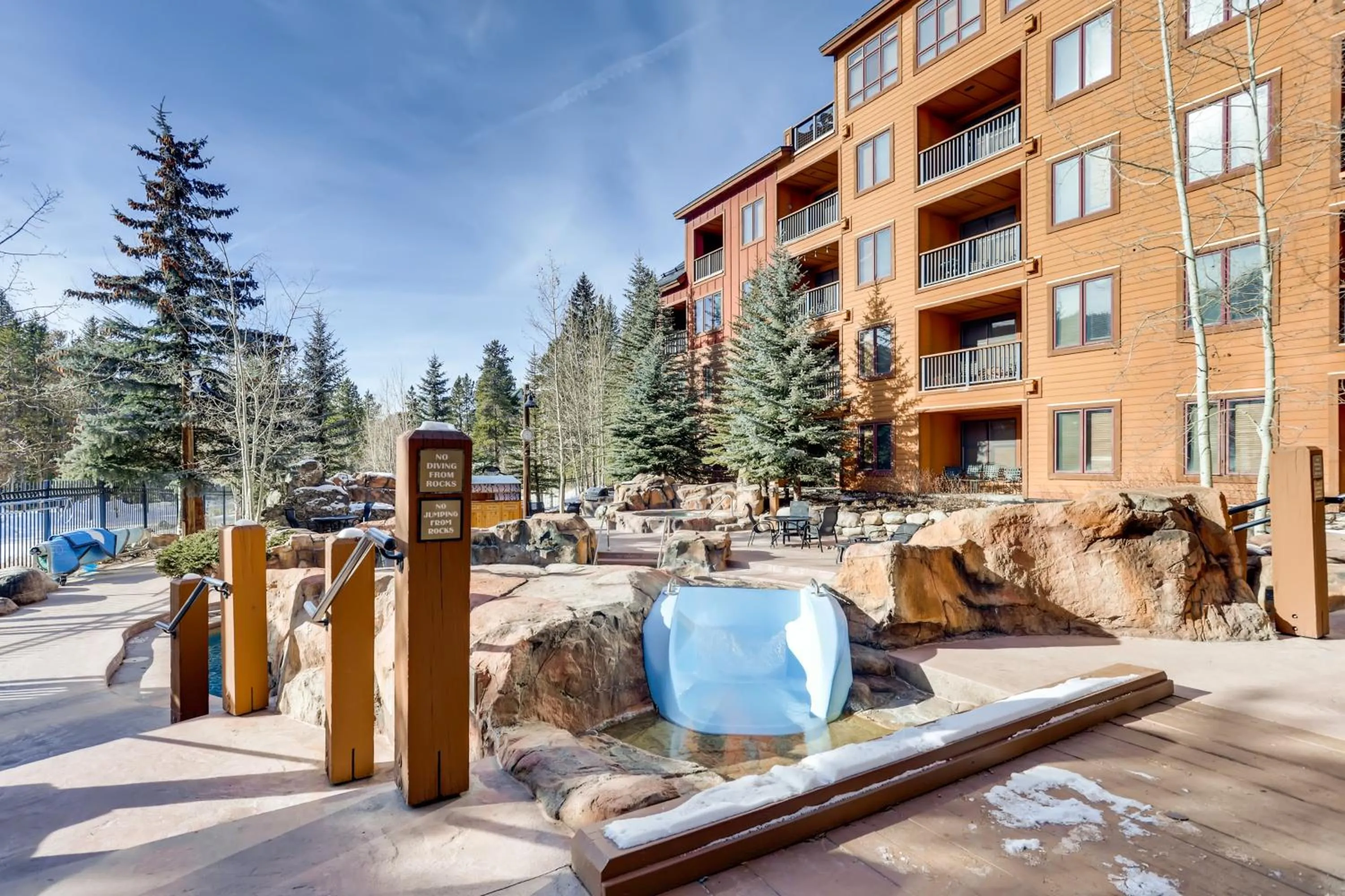 Property building in The Springs Condominiums by Vail Resorts