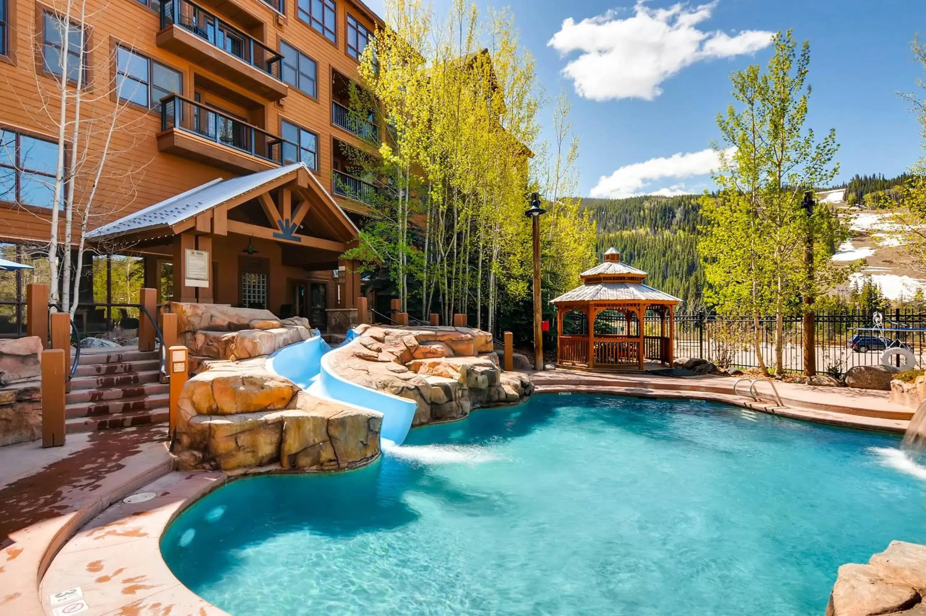 Swimming pool in The Springs Condominiums by Keystone Resort Swimming pool in The Springs Condominiums by Keystone Resort