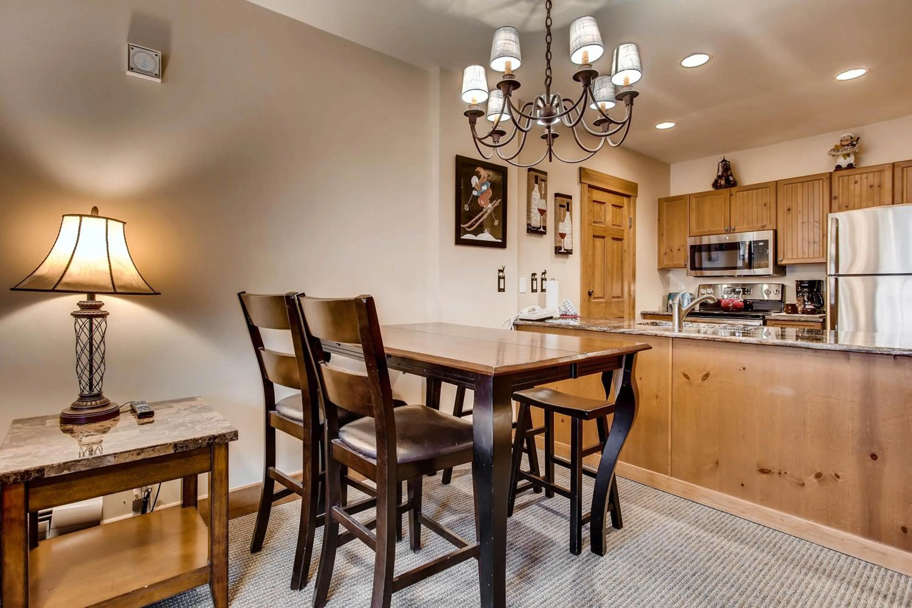 Kitchen or kitchenette in The Springs Condominiums by Vail Resorts