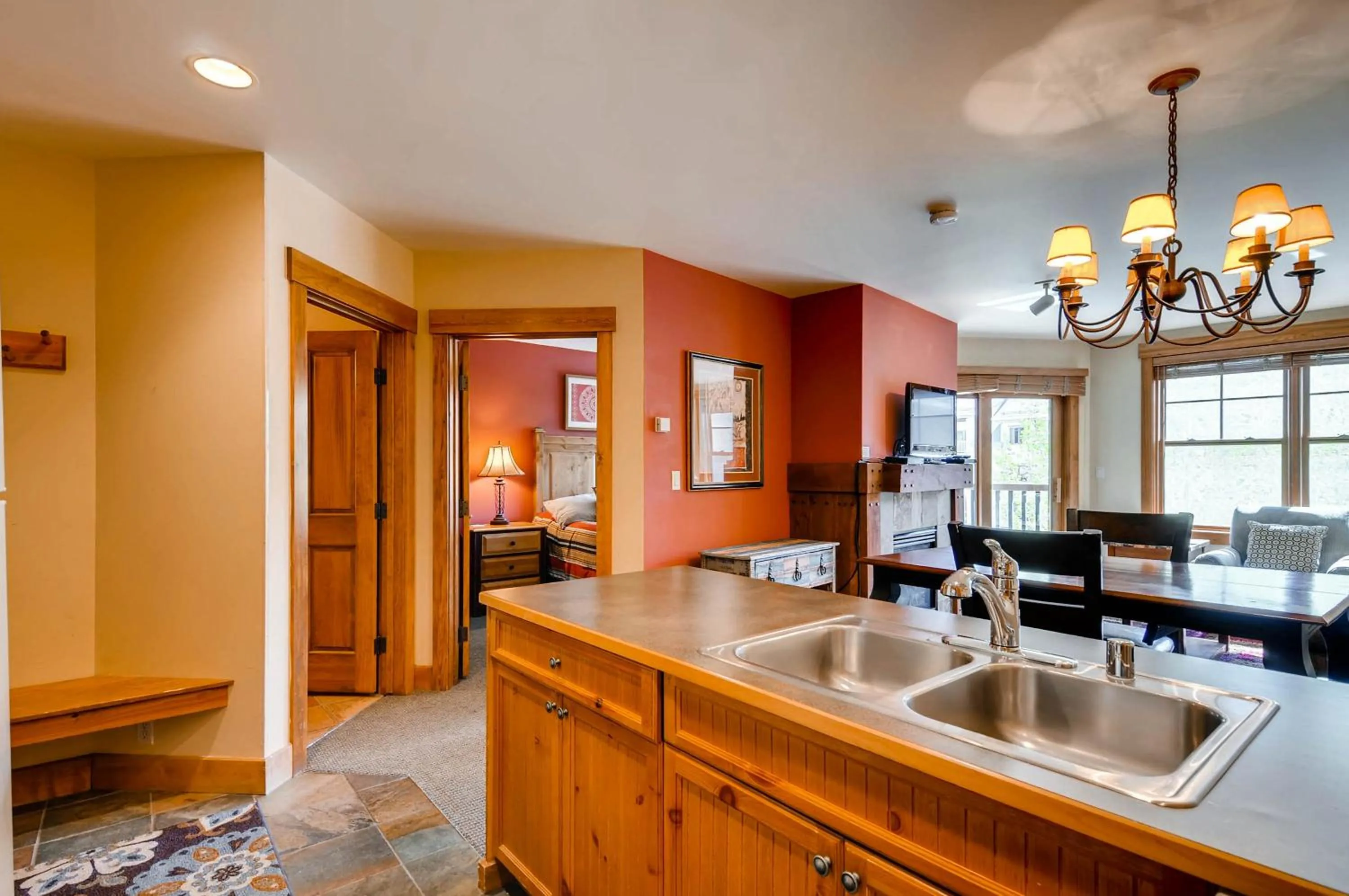 Kitchen or kitchenette in The Springs Condominiums by Vail Resorts