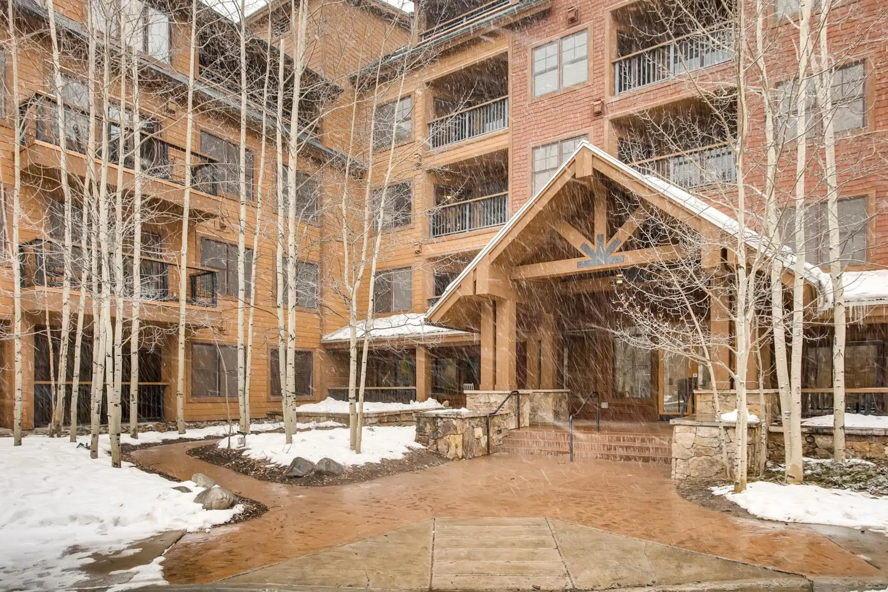 Property building in The Springs Condominiums by Keystone Resort Property building in The Springs Condominiums by Keystone Resort