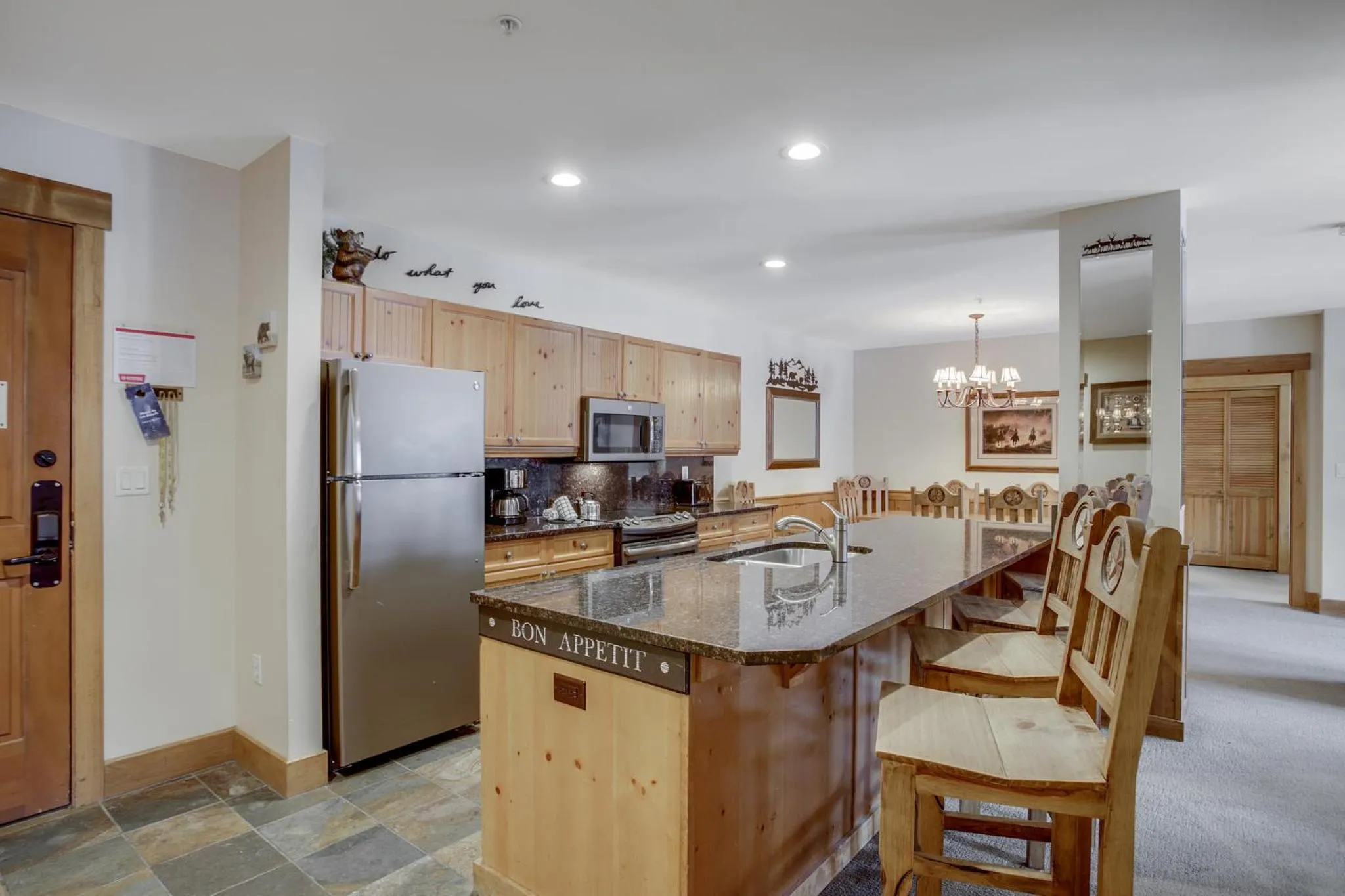 Kitchen or kitchenette in The Springs Condominiums by Vail Resorts