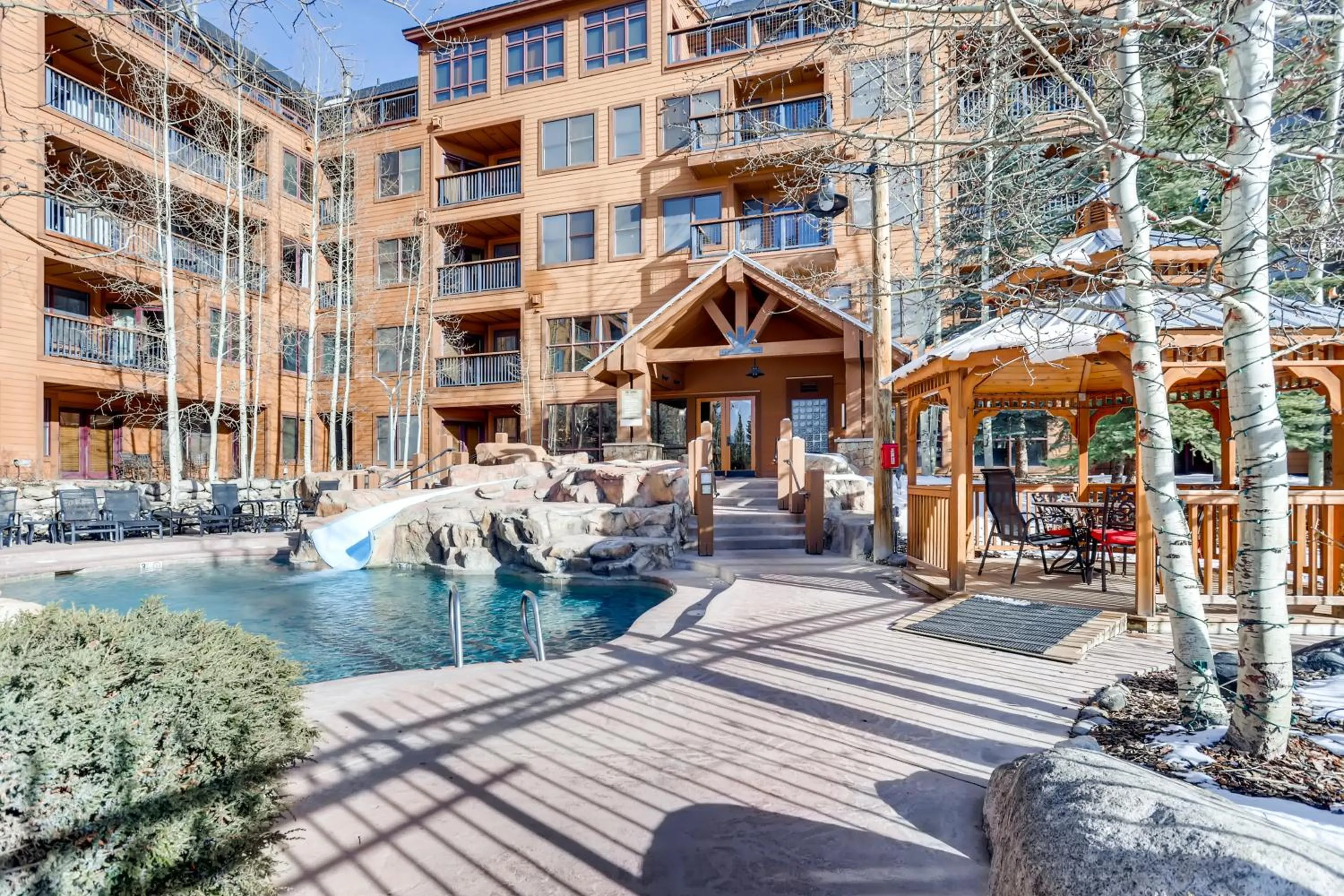 Property building in The Springs Condominiums by Vail Resorts