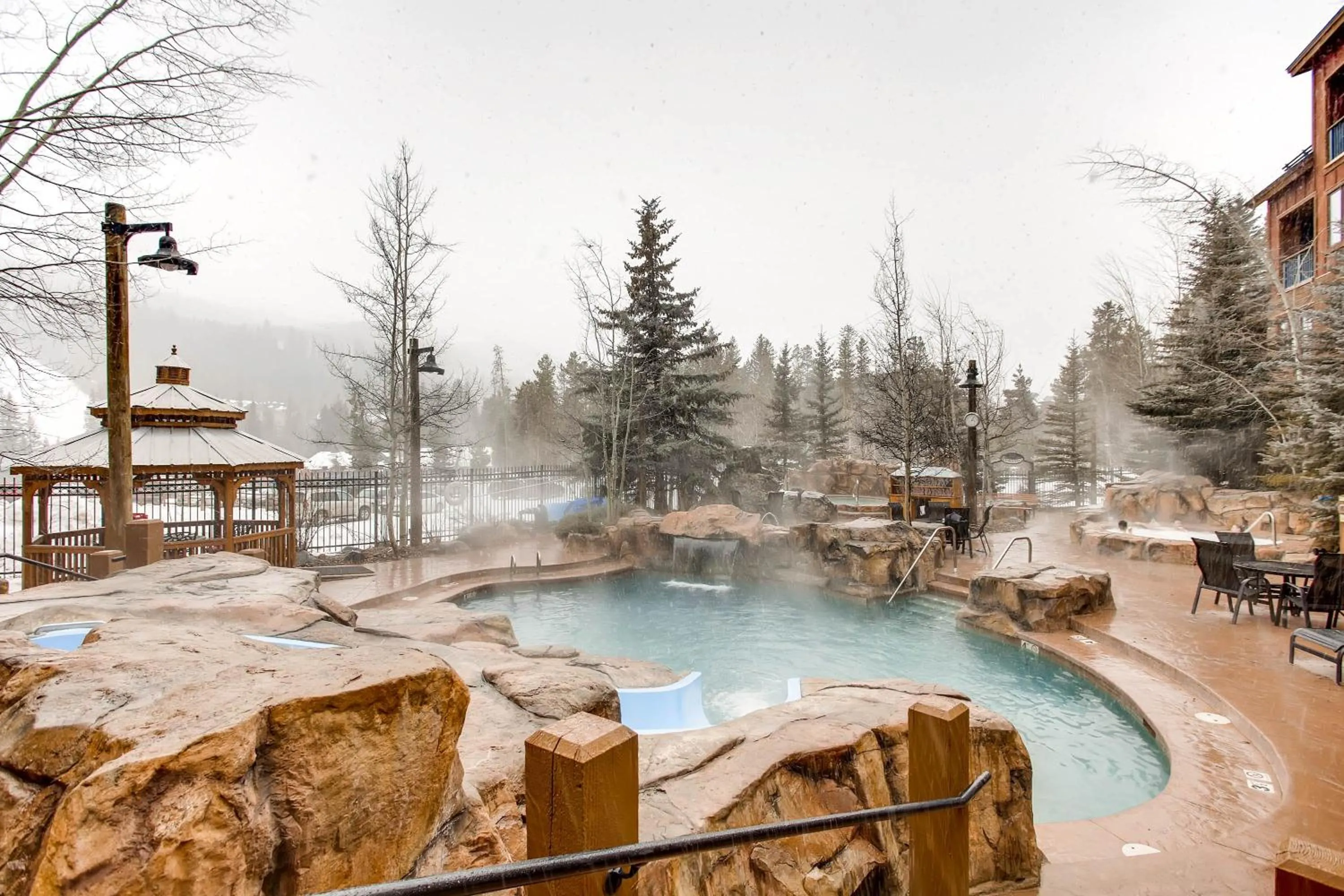 Swimming pool in The Springs Condominiums by Keystone Resort