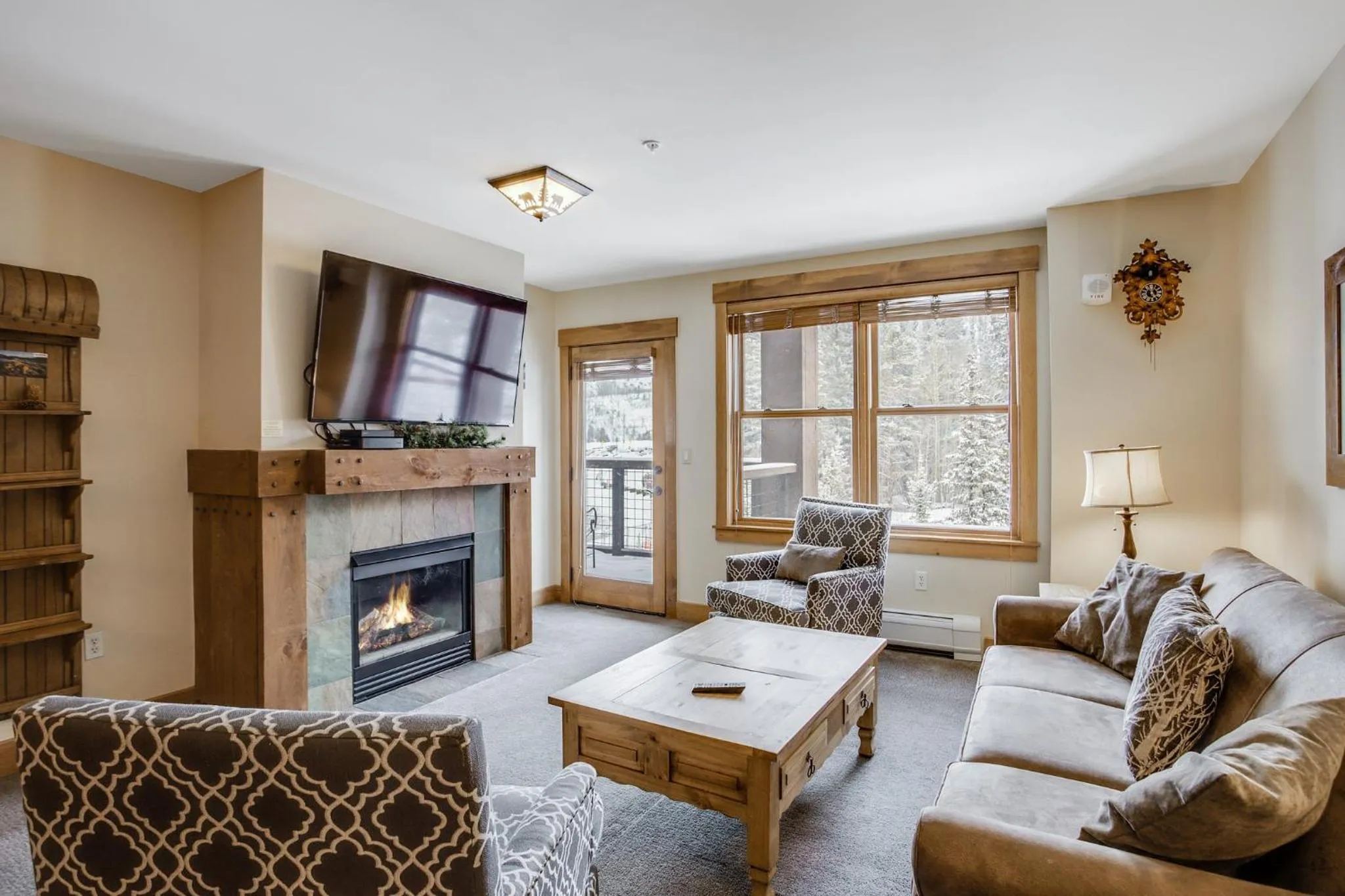 Living room in The Springs Condominiums by Vail Resorts