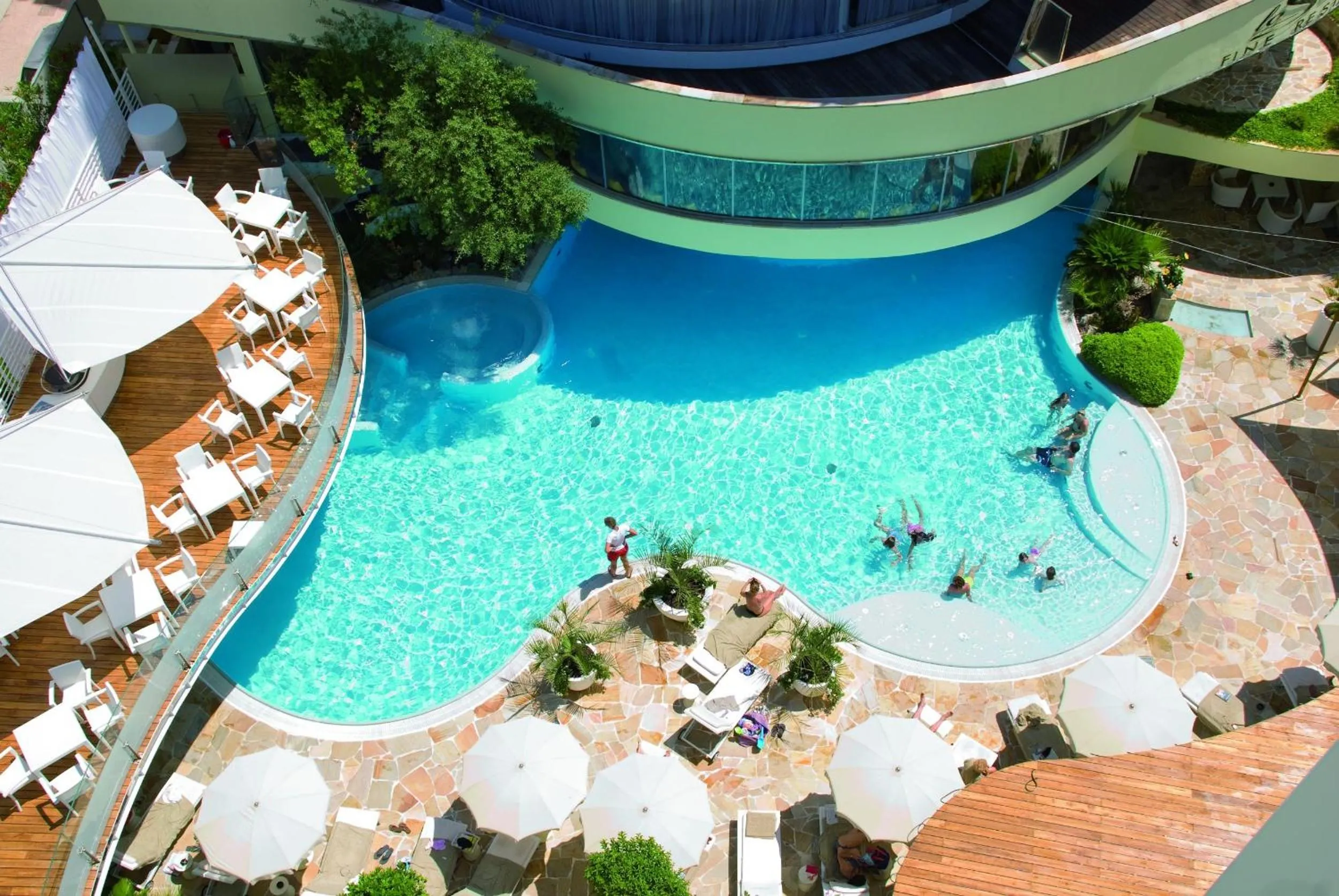 Swimming pool in Hotel Waldorf- Premier Resort