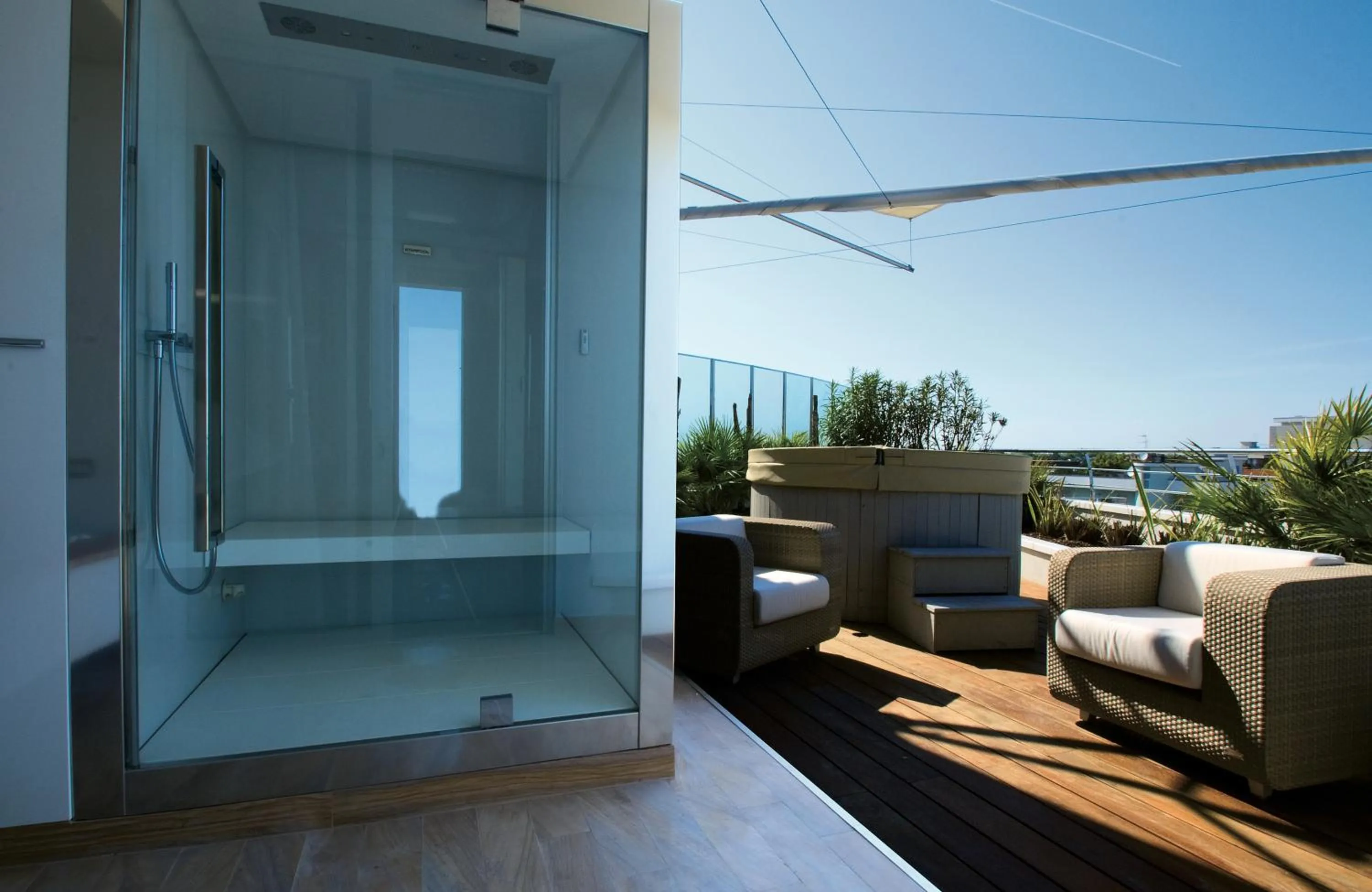 Balcony/Terrace in Hotel Waldorf- Premier Resort