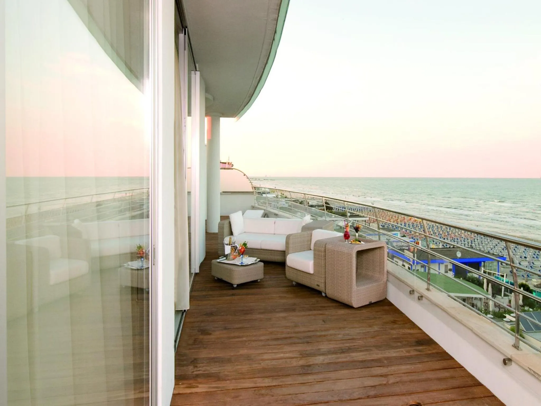 Balcony/Terrace in Hotel Waldorf- Premier Resort