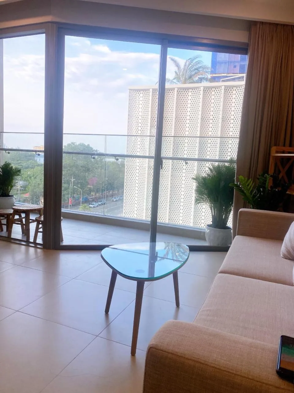 Balcony/Terrace in THE SÓNG CONDOTEL APARTMENT VŨNG TÀU