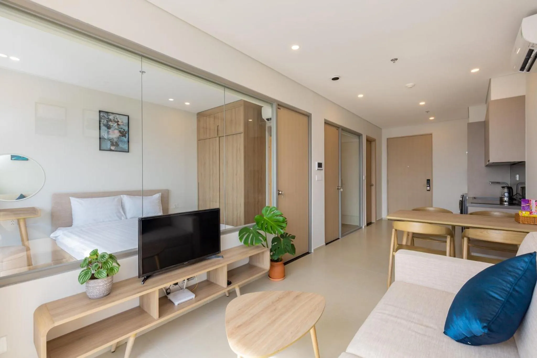 TV and multimedia in THE SÓNG CONDOTEL APARTMENT VŨNG TÀU