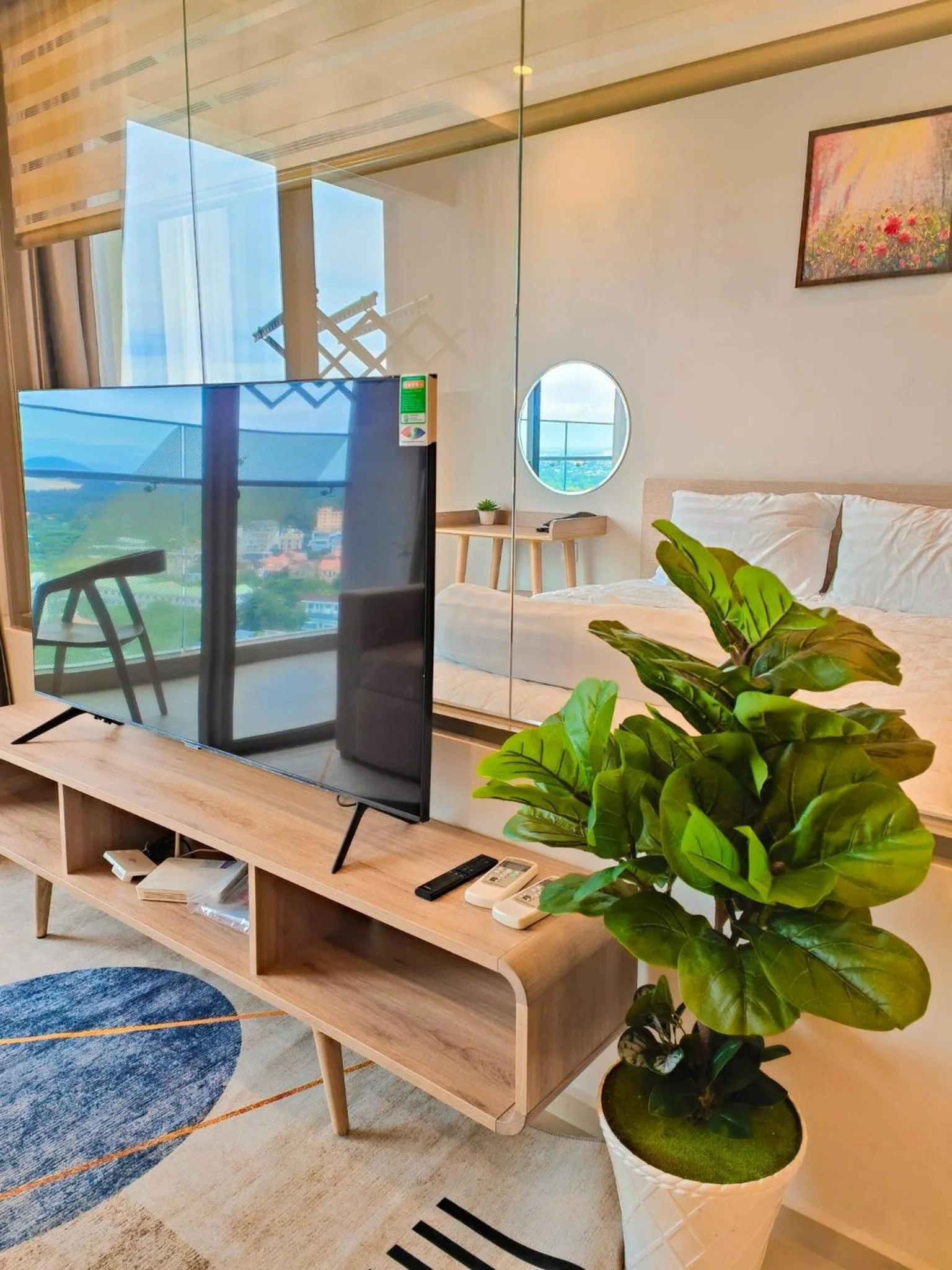 Living room in THE SÓNG CONDOTEL APARTMENT VŨNG TÀU