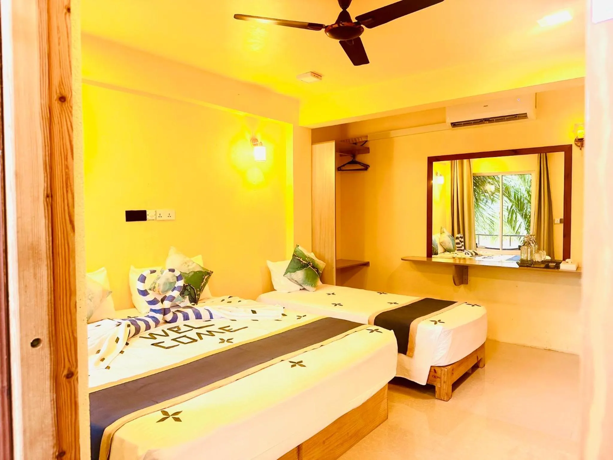 Deluxe Triple Room in Sorenzo Maldives