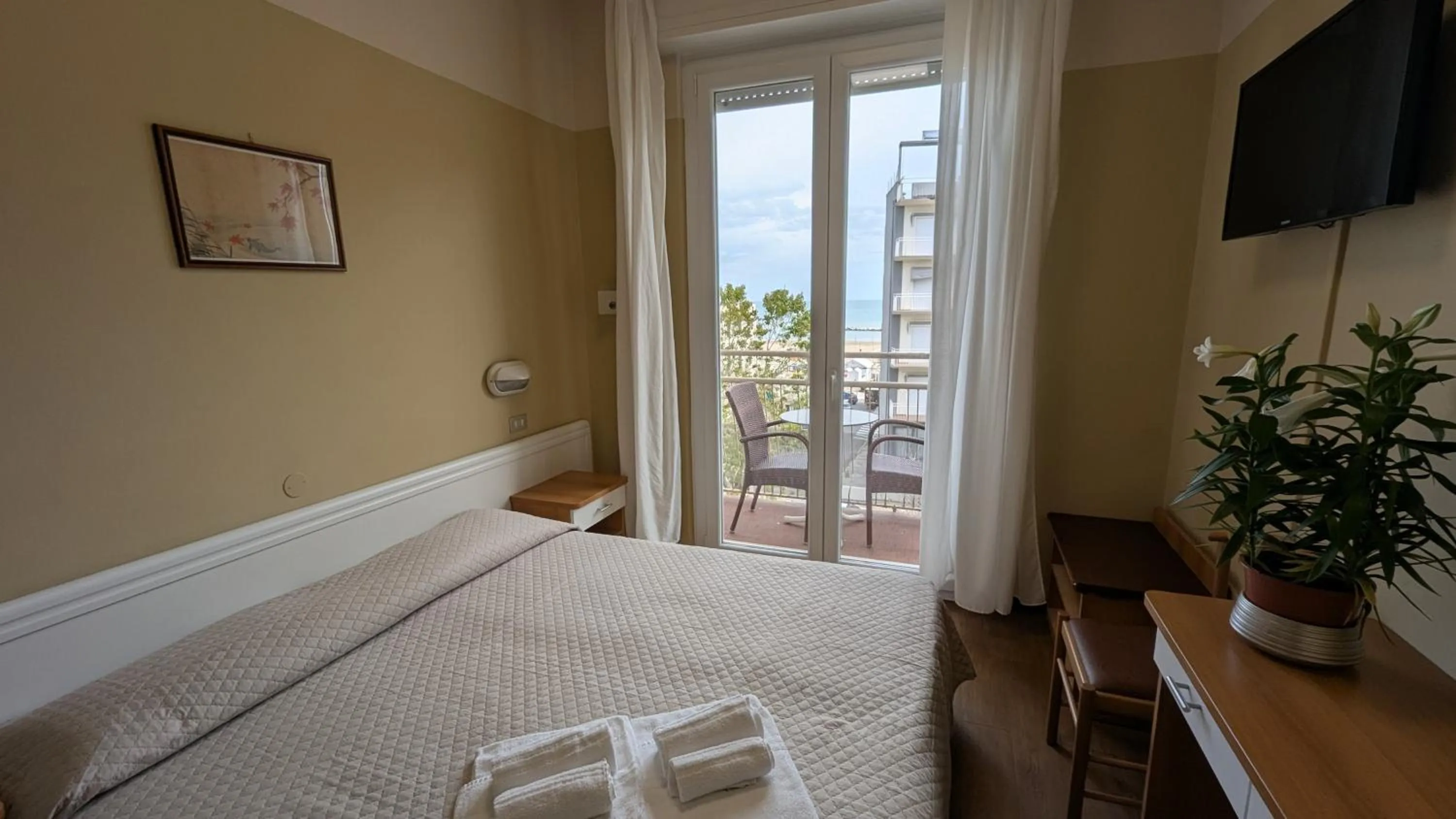 Bedroom in Hotel Boston