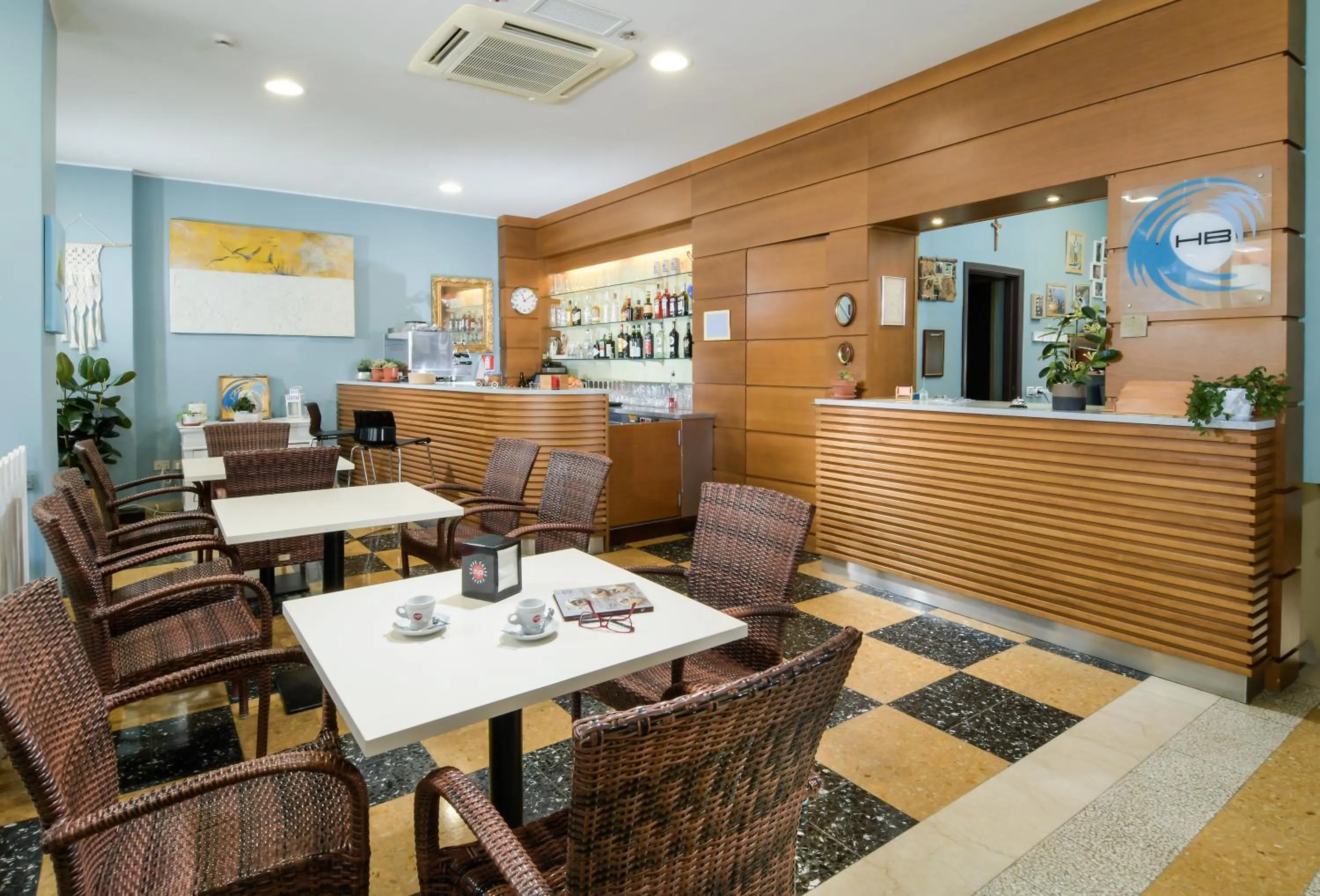 Lobby or reception in Hotel Boston