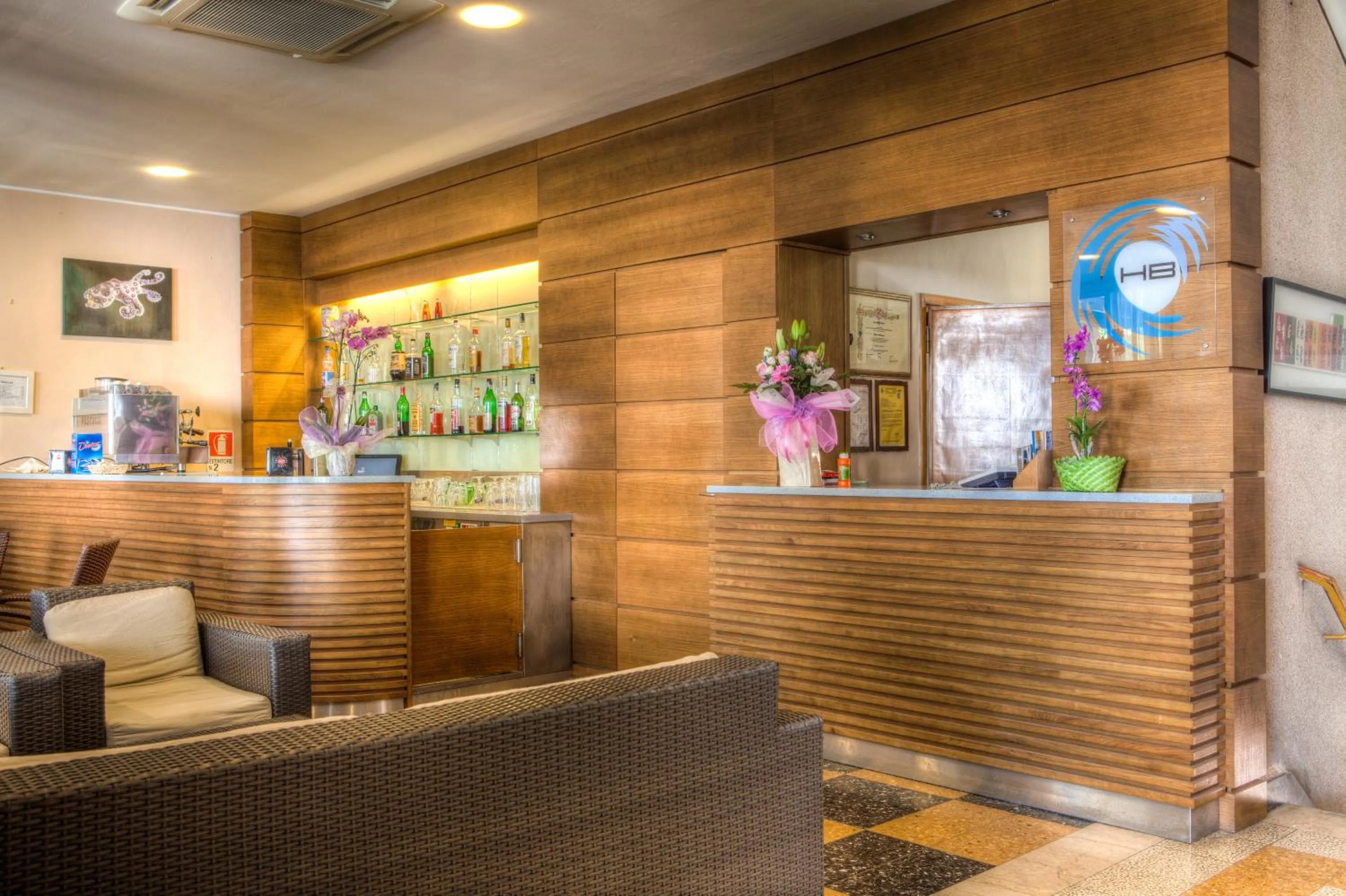 Lobby or reception in Hotel Boston