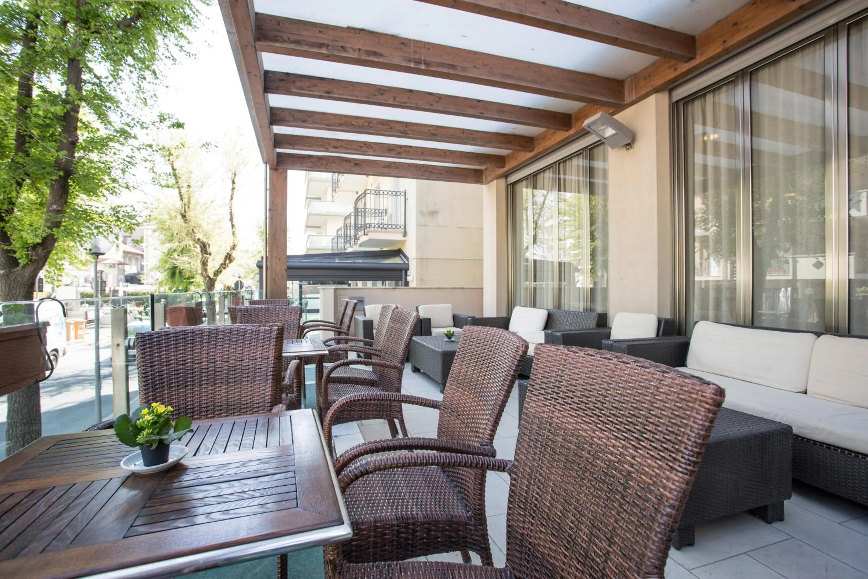 Balcony/Terrace in Hotel Boston