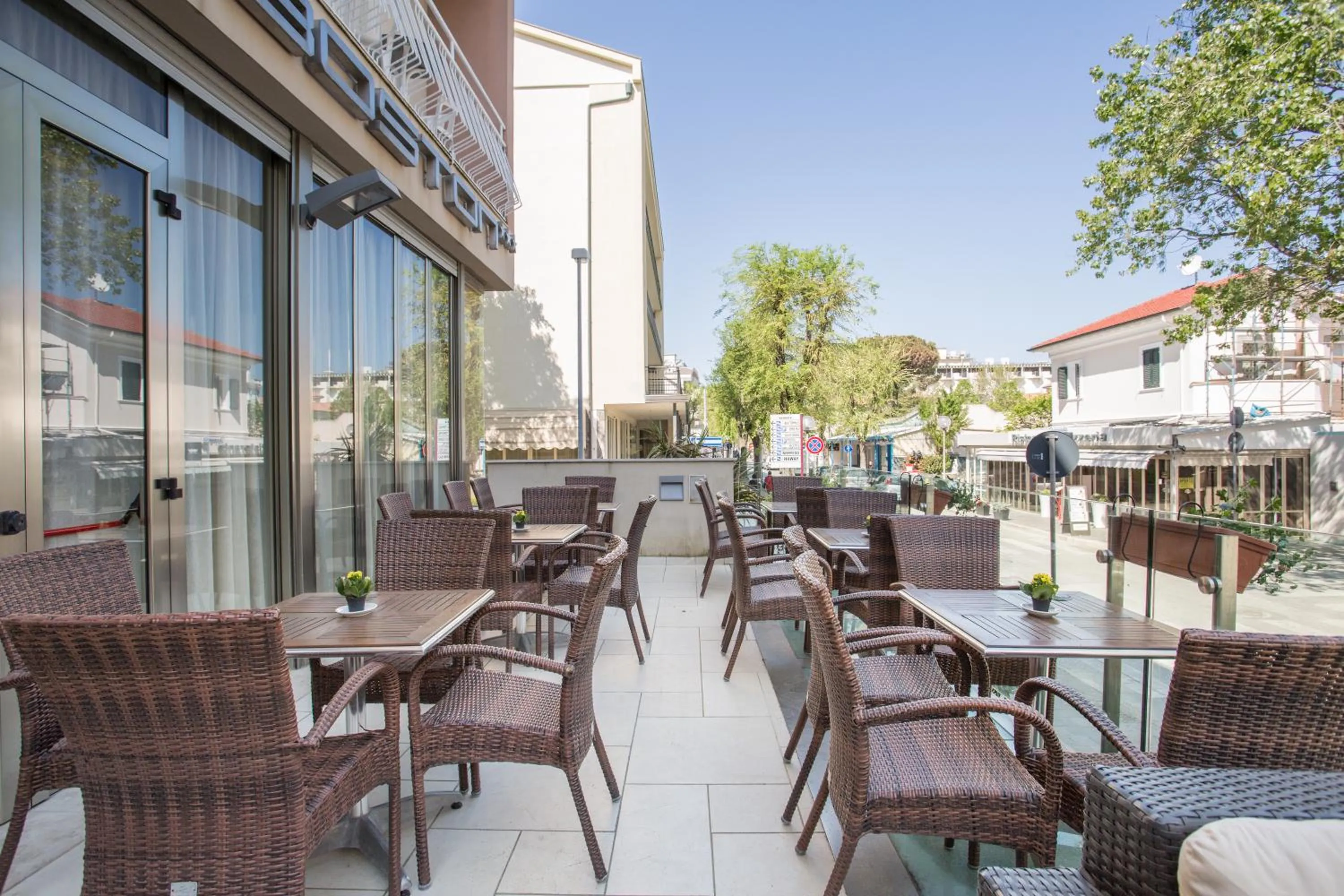 Balcony/Terrace in Hotel Boston