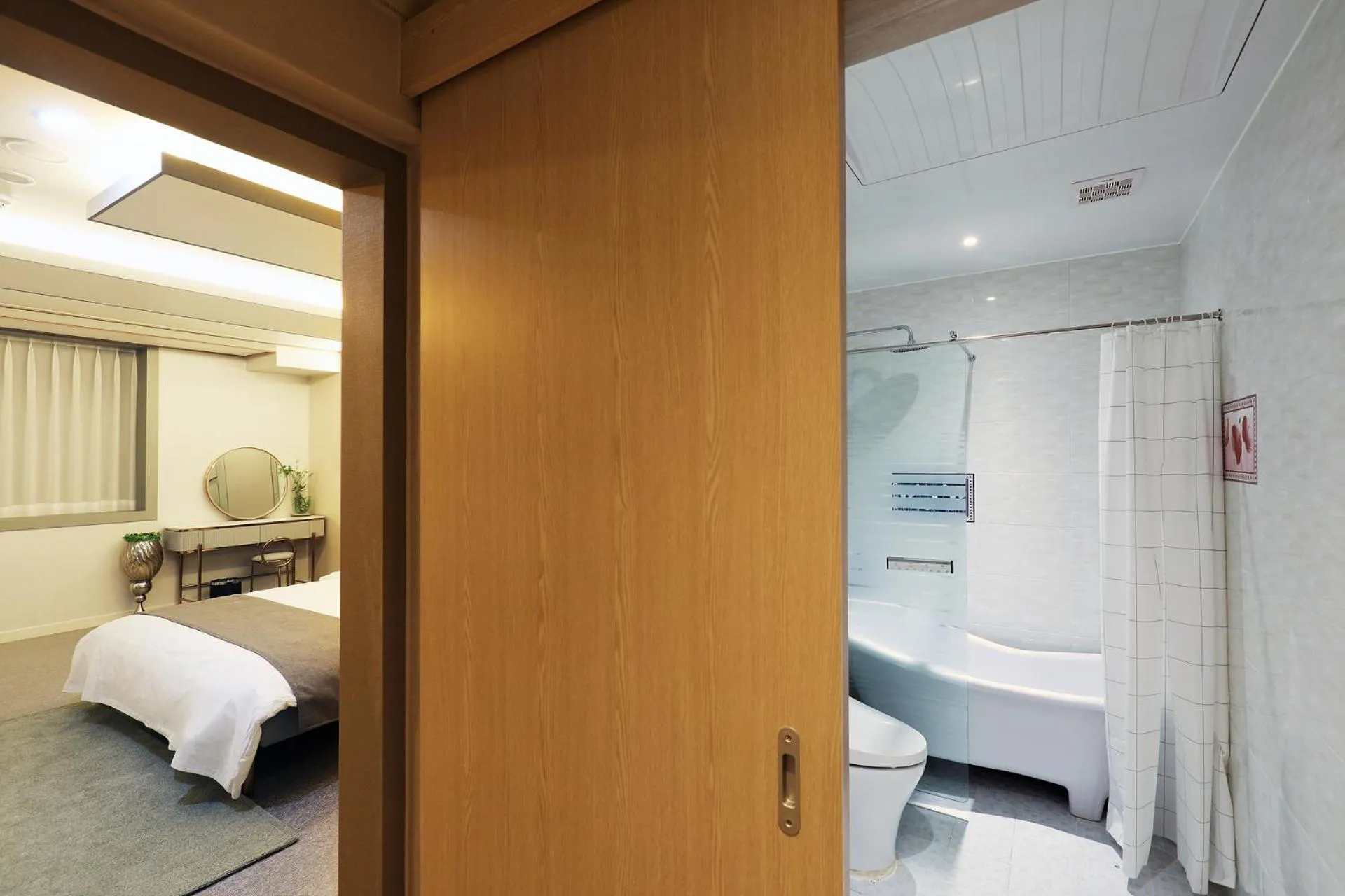 Bed in Buan Tourist Hotel