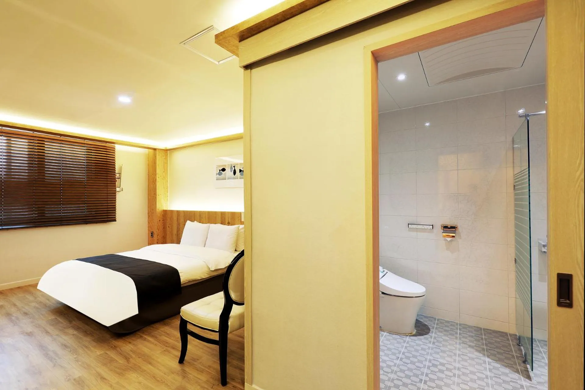 Bed in Buan Tourist Hotel