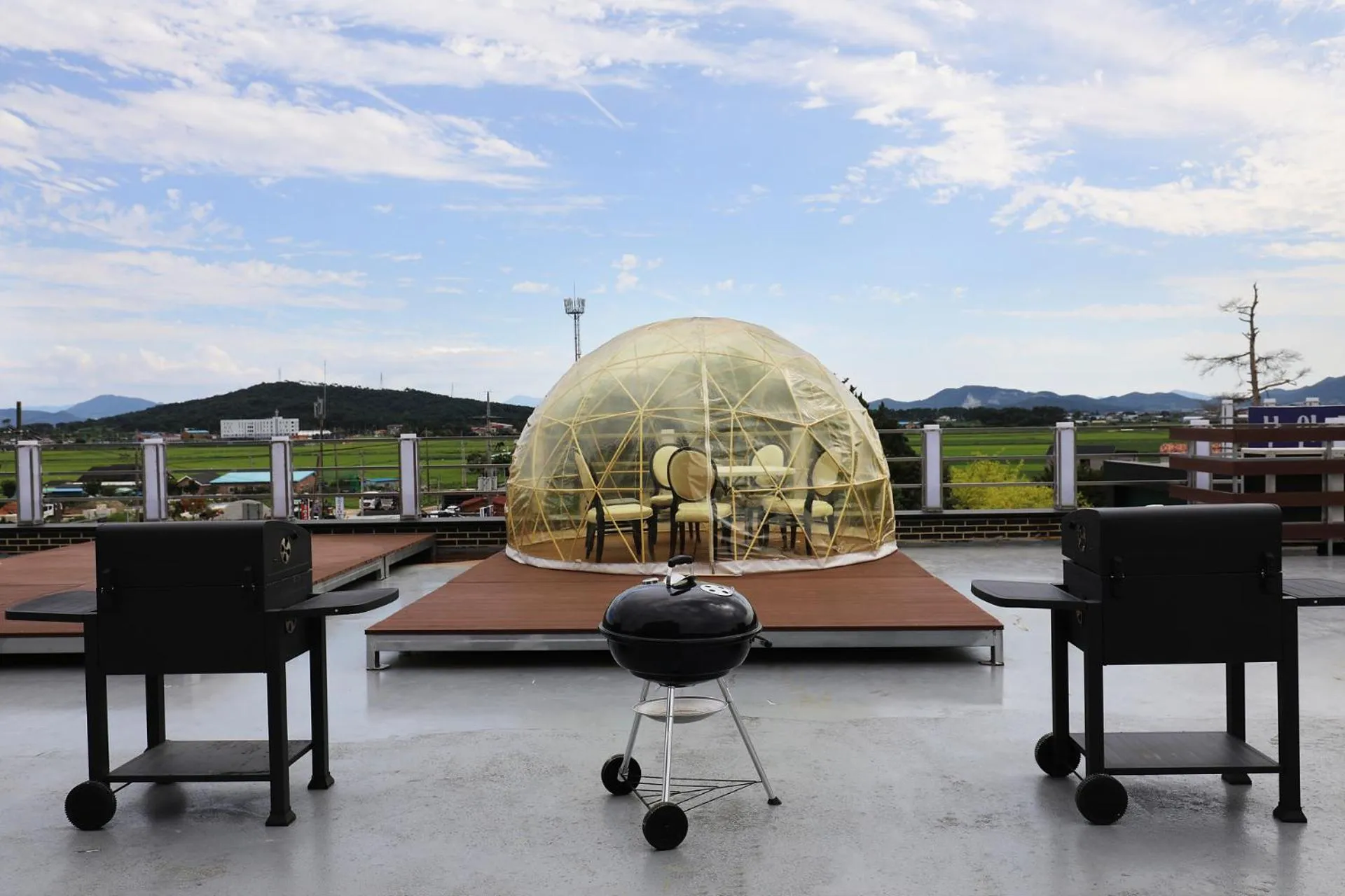 BBQ facilities in Buan Tourist Hotel