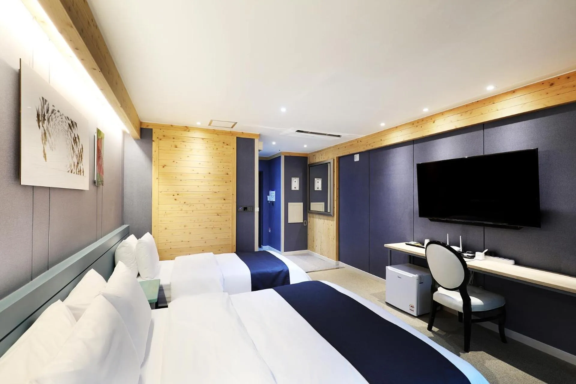 Bed in Buan Tourist Hotel