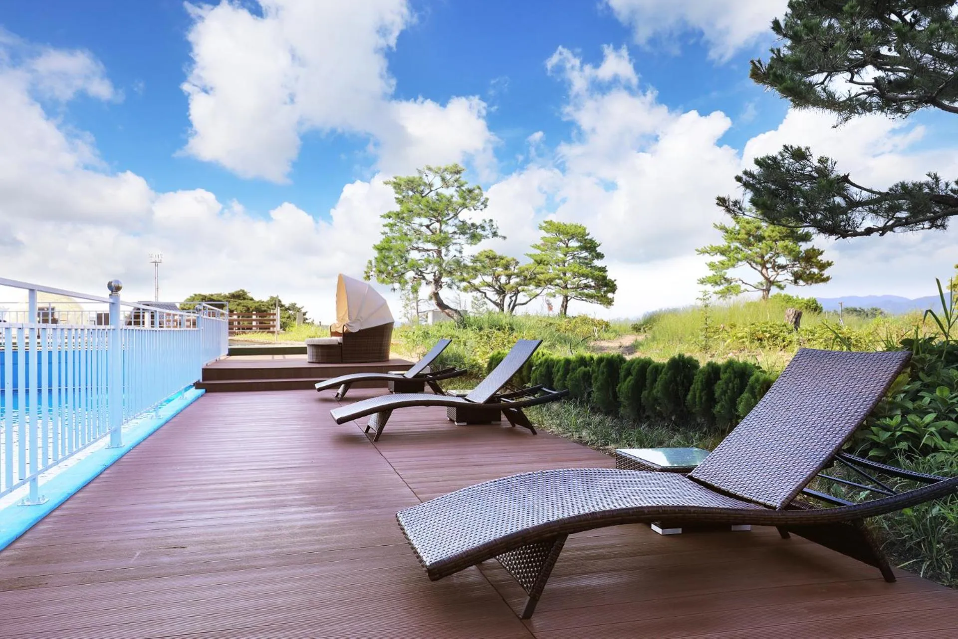 Patio in Buan Tourist Hotel