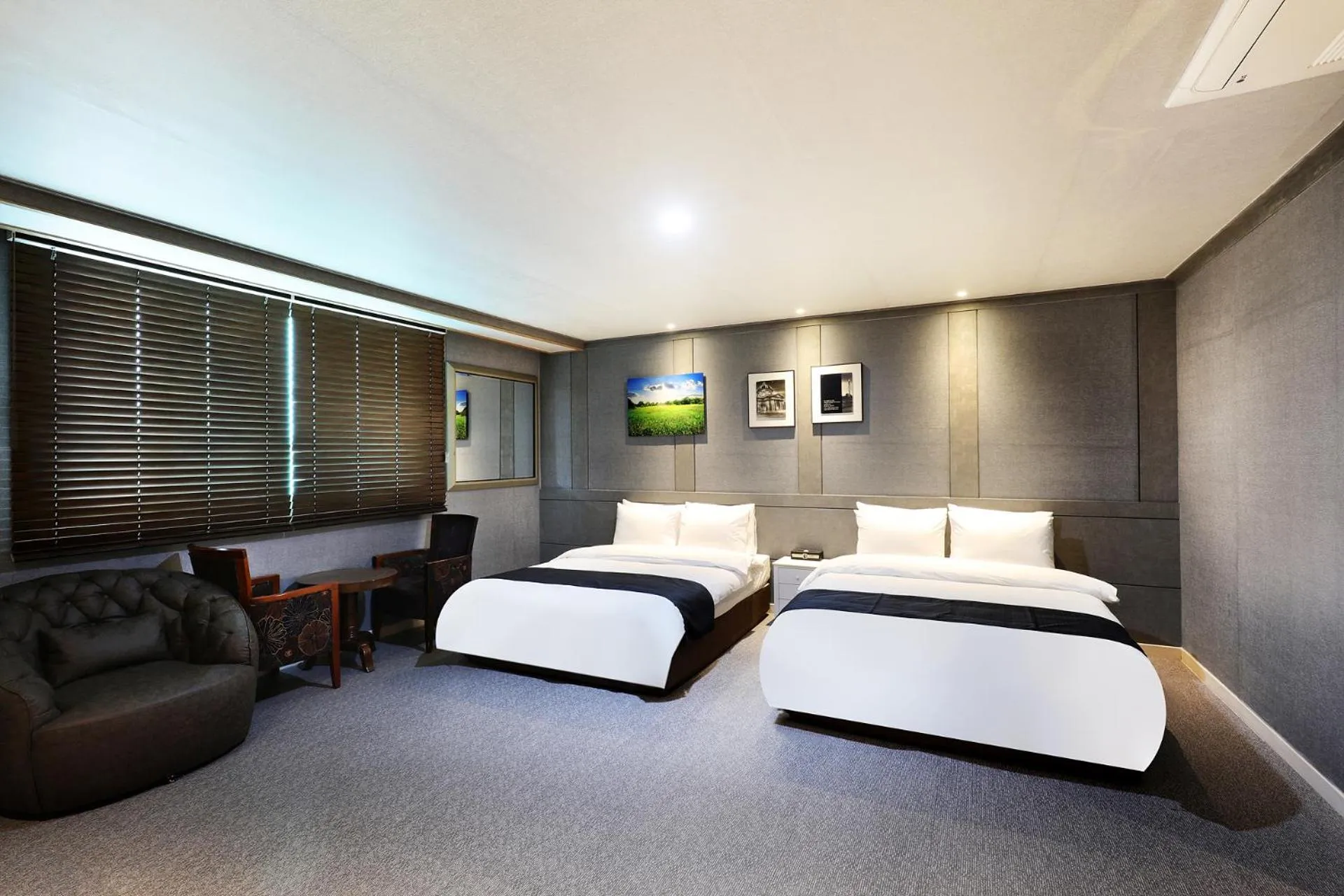 Bed in Buan Tourist Hotel