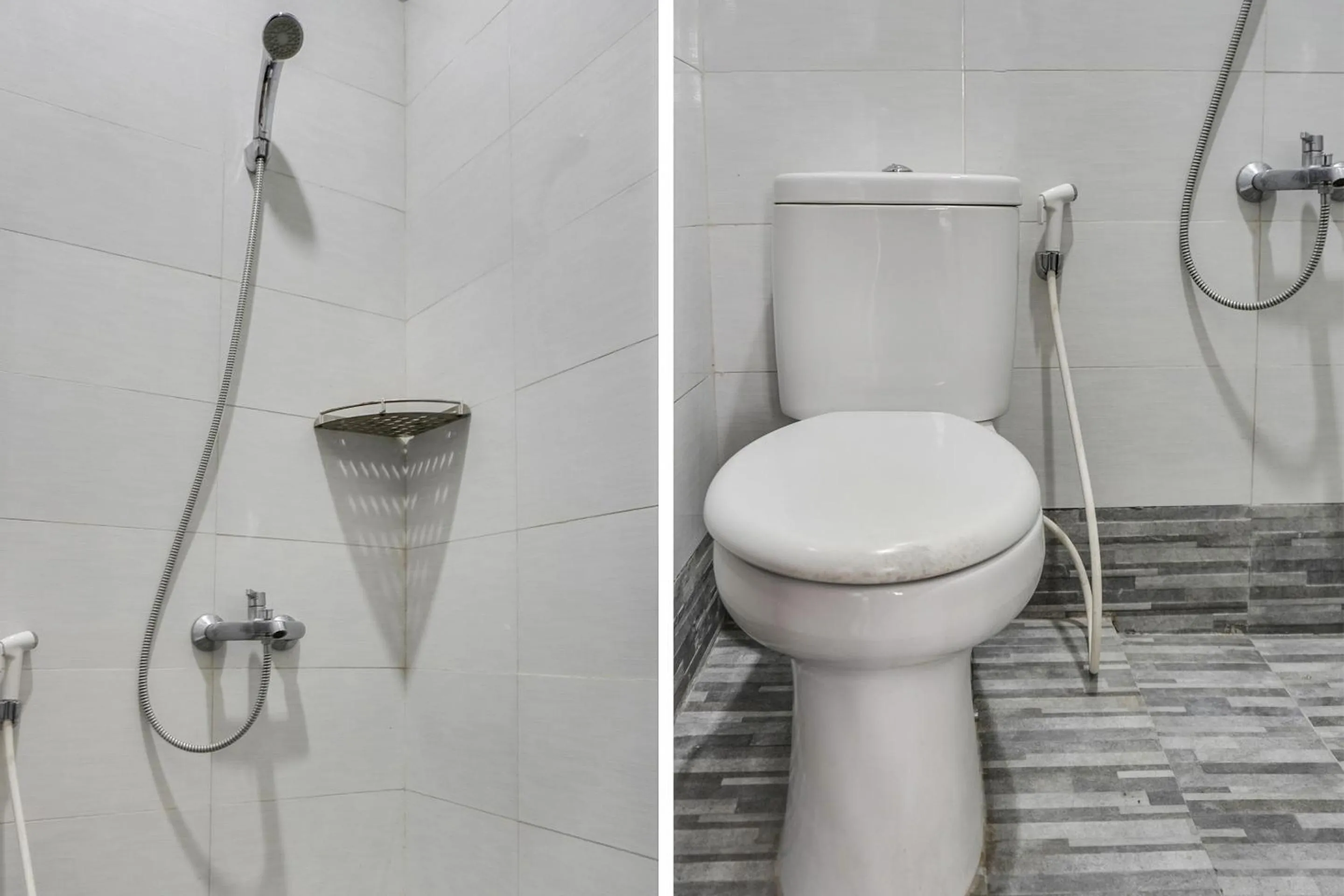 Bathroom in OYO 91646 fio colombus residence