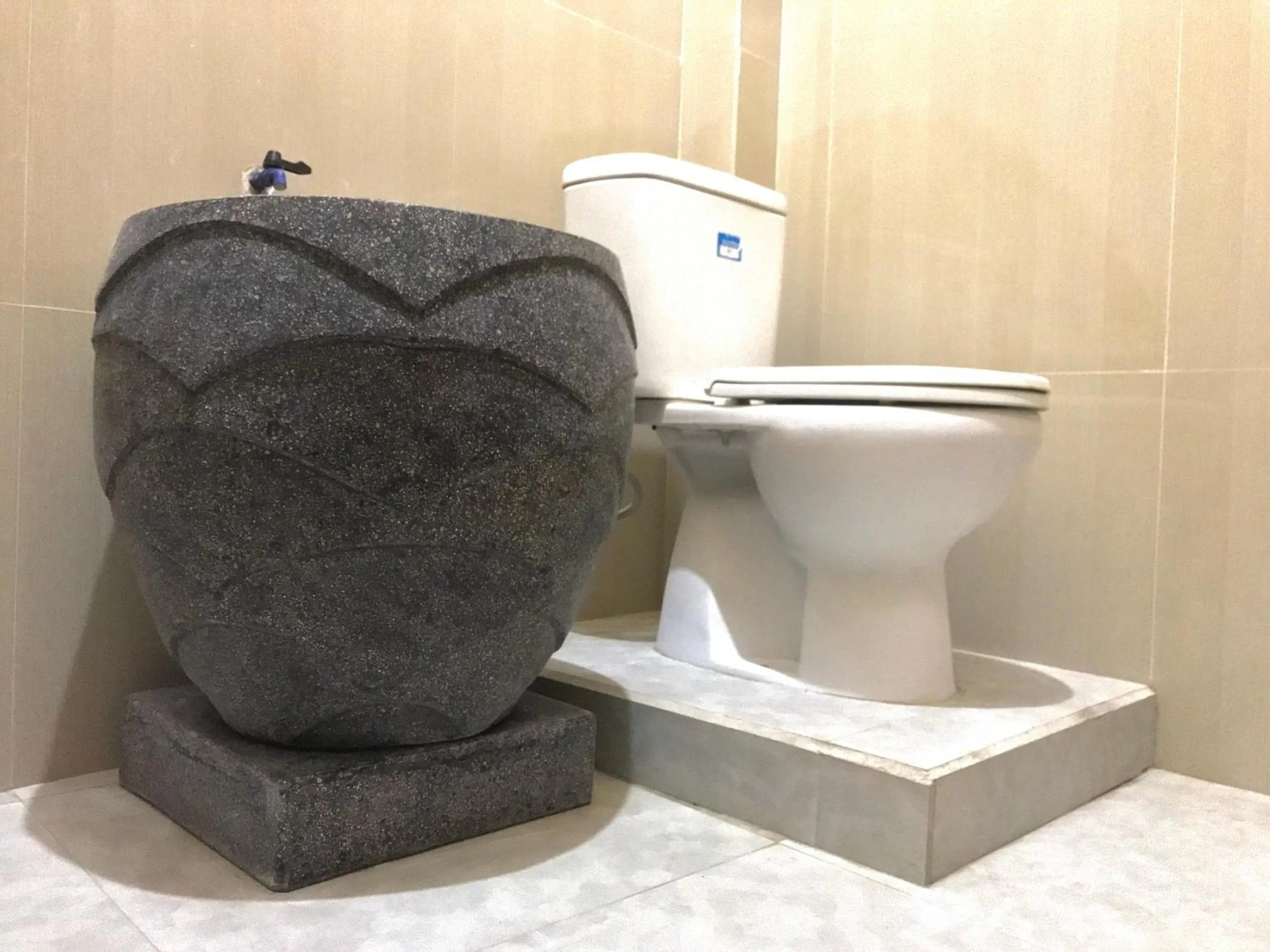 Bathroom in Grand Hagawa Syariah near Alun Alun Lamongan RedPartner