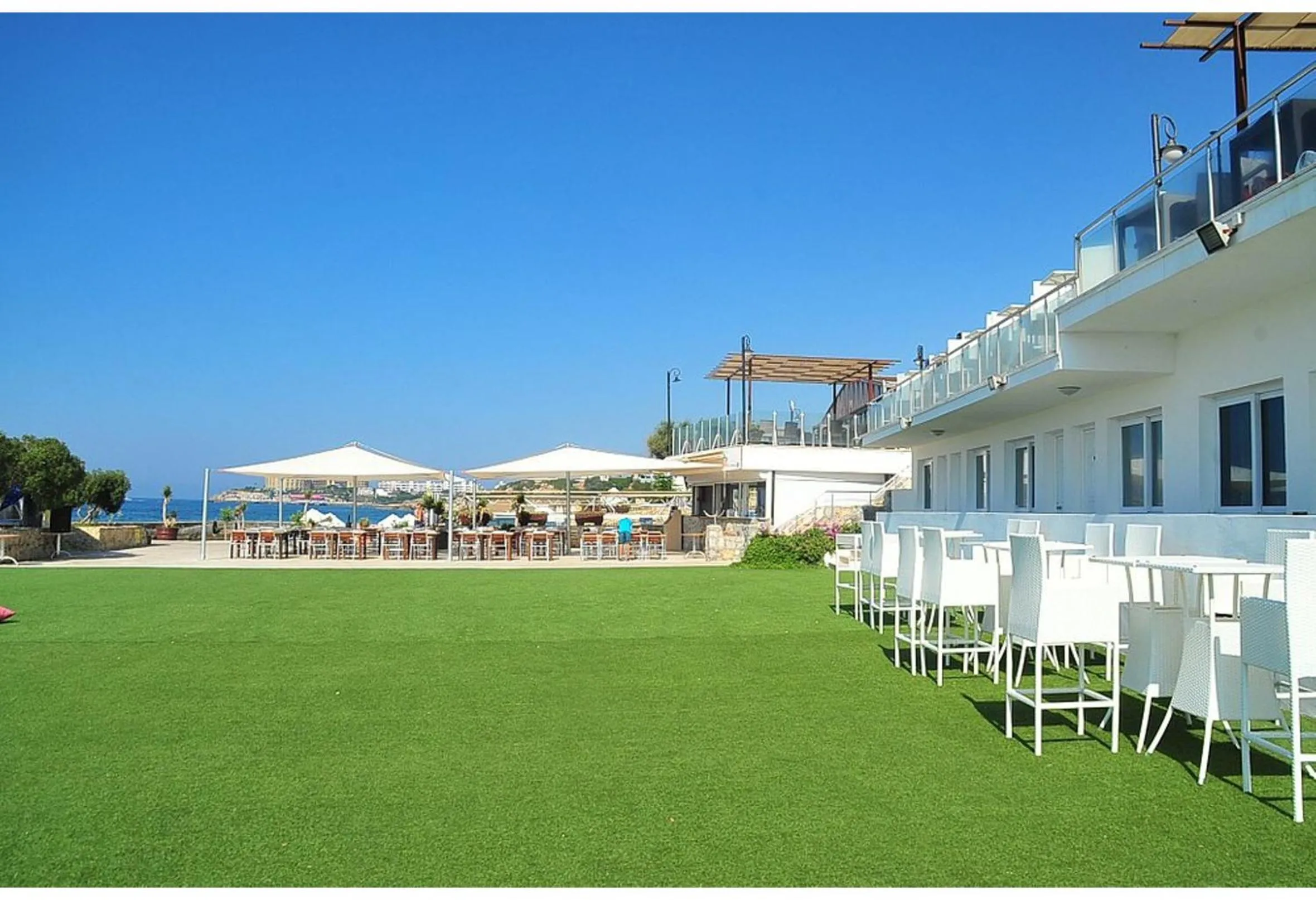 Property building in Ada Beach Hotel