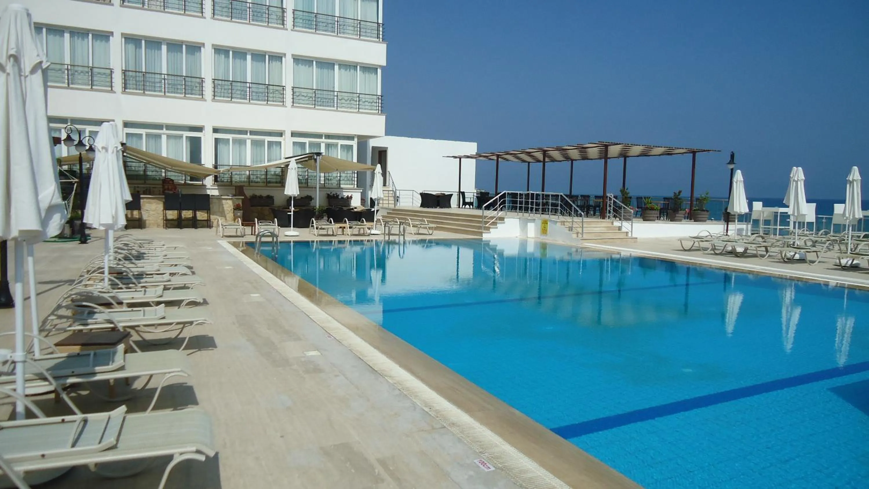 Property building in Ada Beach Hotel