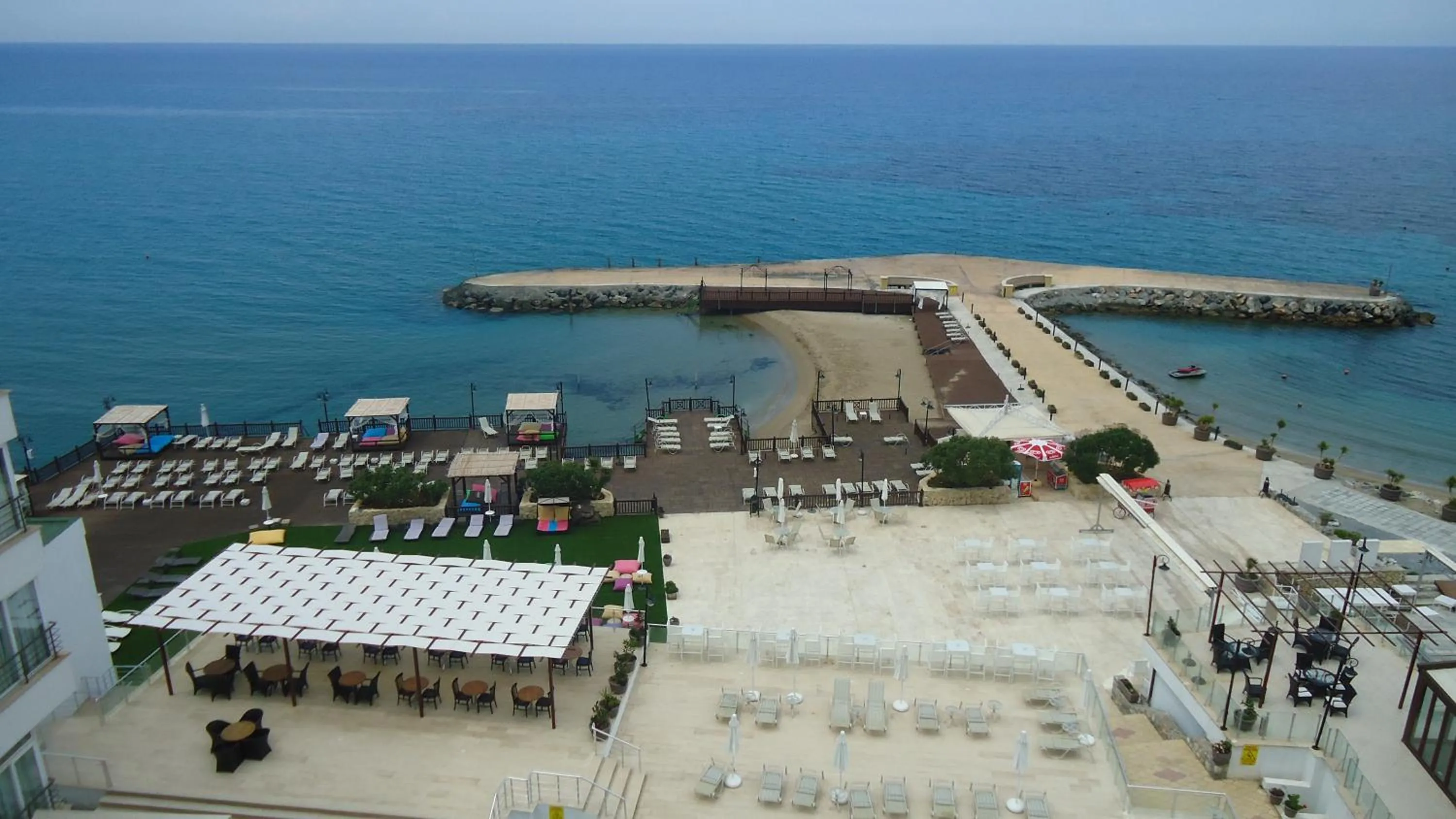Bird's eye view in Ada Beach Hotel