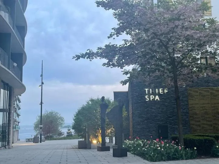 Property building in Bright & exclusive 1BR in Prime Location, located on water in Oslo center with see view to Oslo fjord