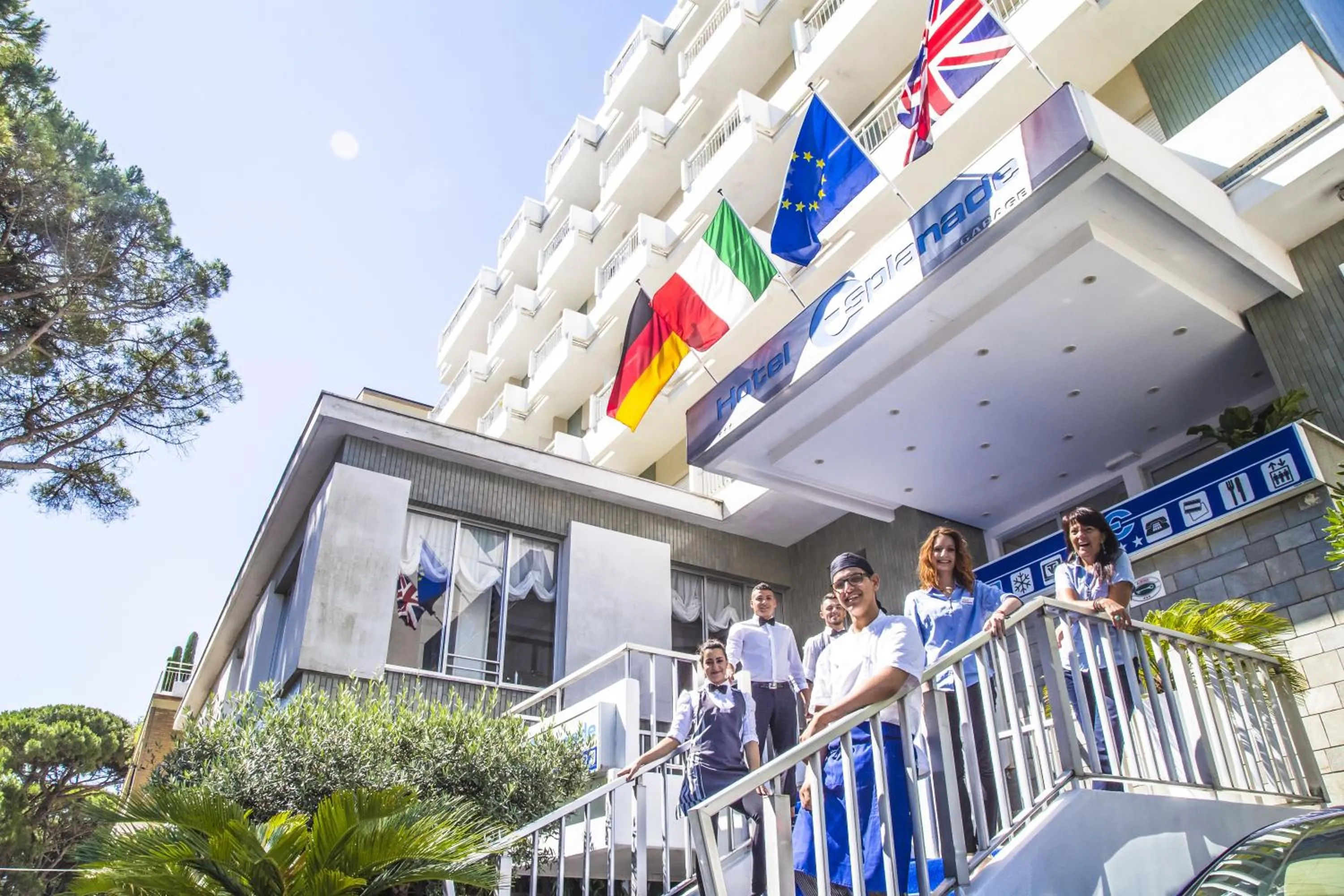 Staff in Hotel Esplanade