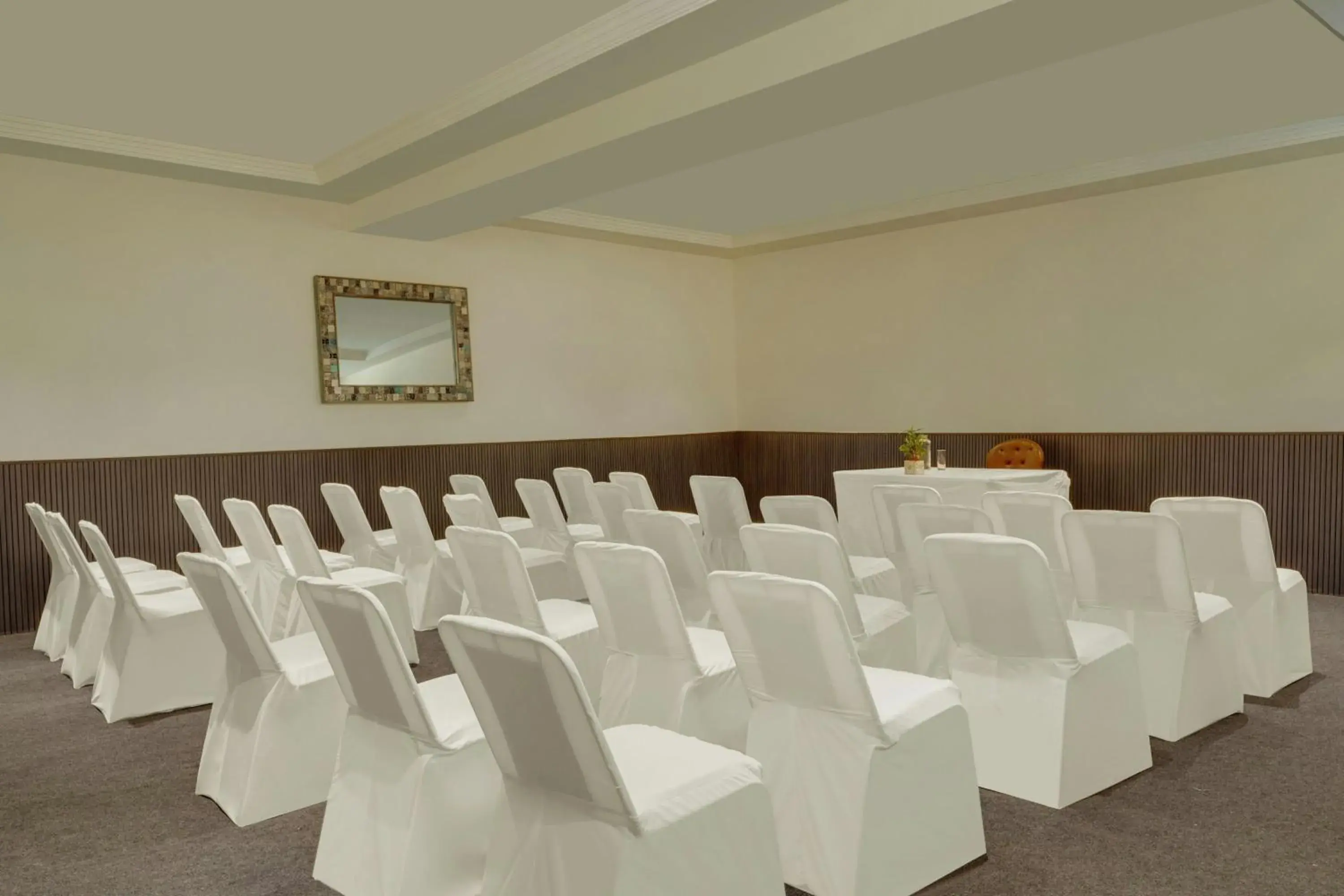 Meeting/conference room in The Fern Bambora Fort Udaipur, Bambora, Series by Marriott Meeting/conference room in The Fern Bambora Fort Udaipur, Bambora, Series by Marriott