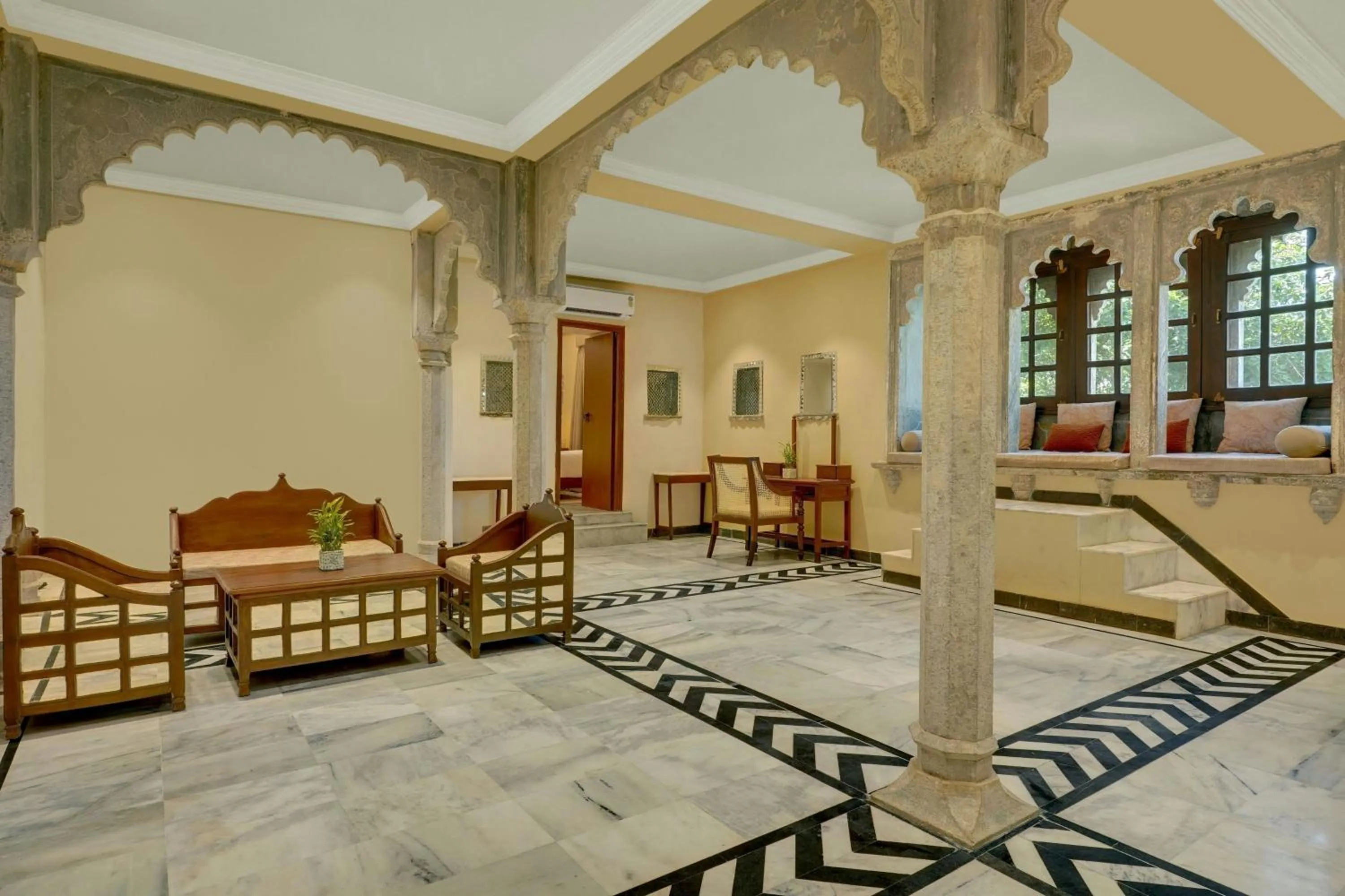 Living room in The Fern Bambora Fort Udaipur, Bambora, Series by Marriott