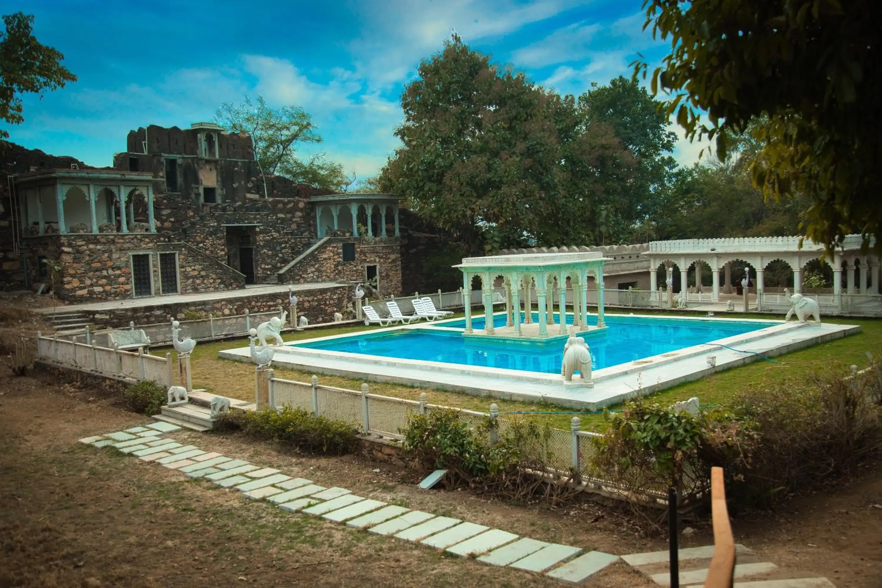 Swimming pool in The Fern Bambora Fort, Bambora, Udaipur Swimming pool in The Fern Bambora Fort, Bambora, Udaipur