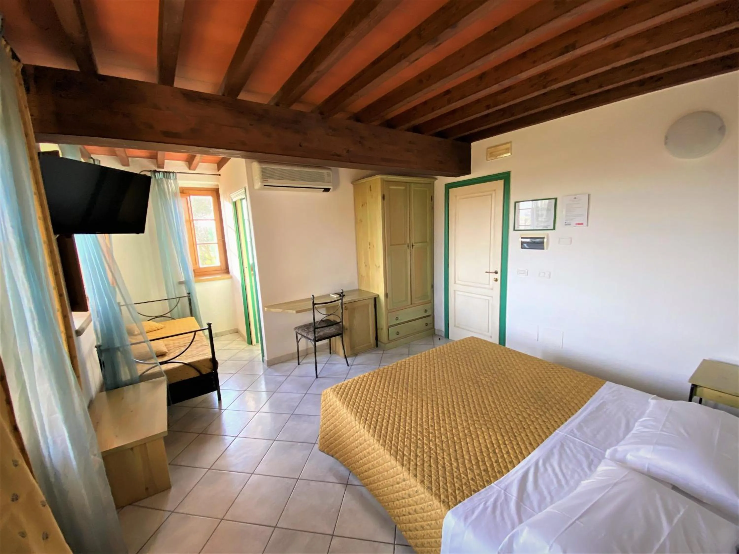 Bed in Tenuta La Lupa