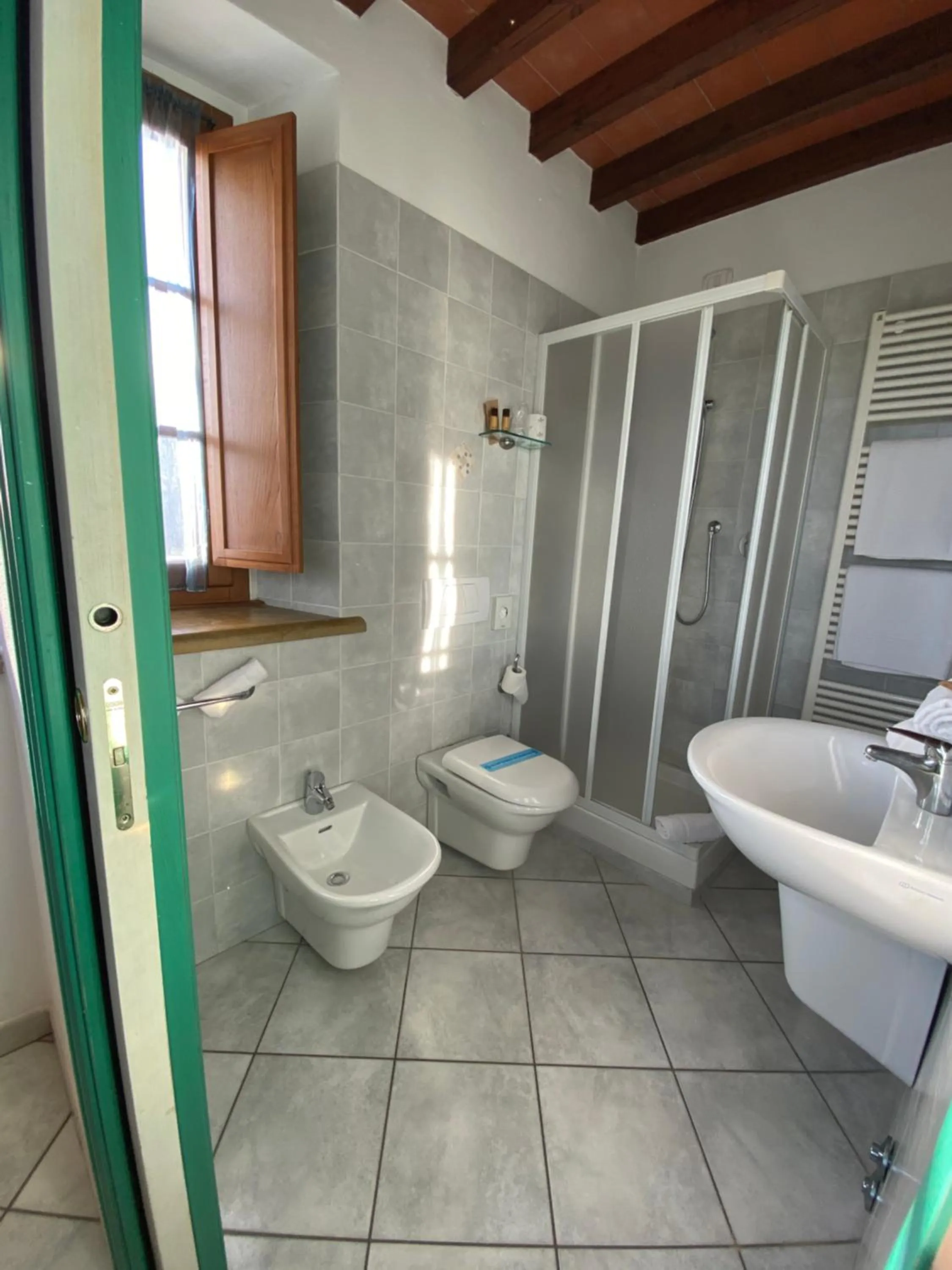 Shower in Tenuta La Lupa