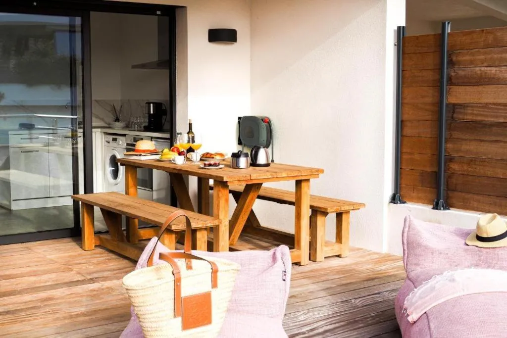 Dining area in Résidence Le Lonca PORTICCIO