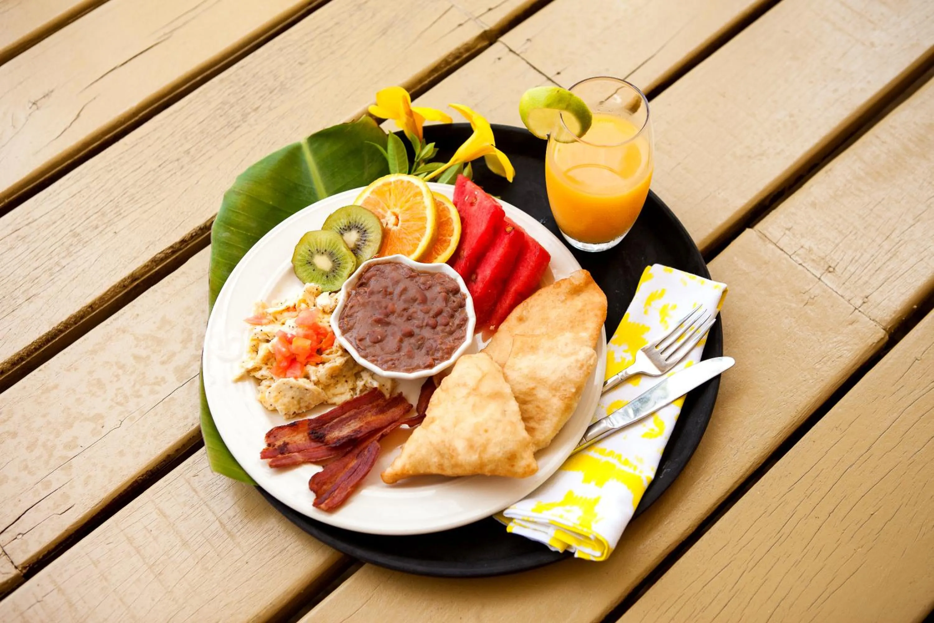 Breakfast in Royal Belize