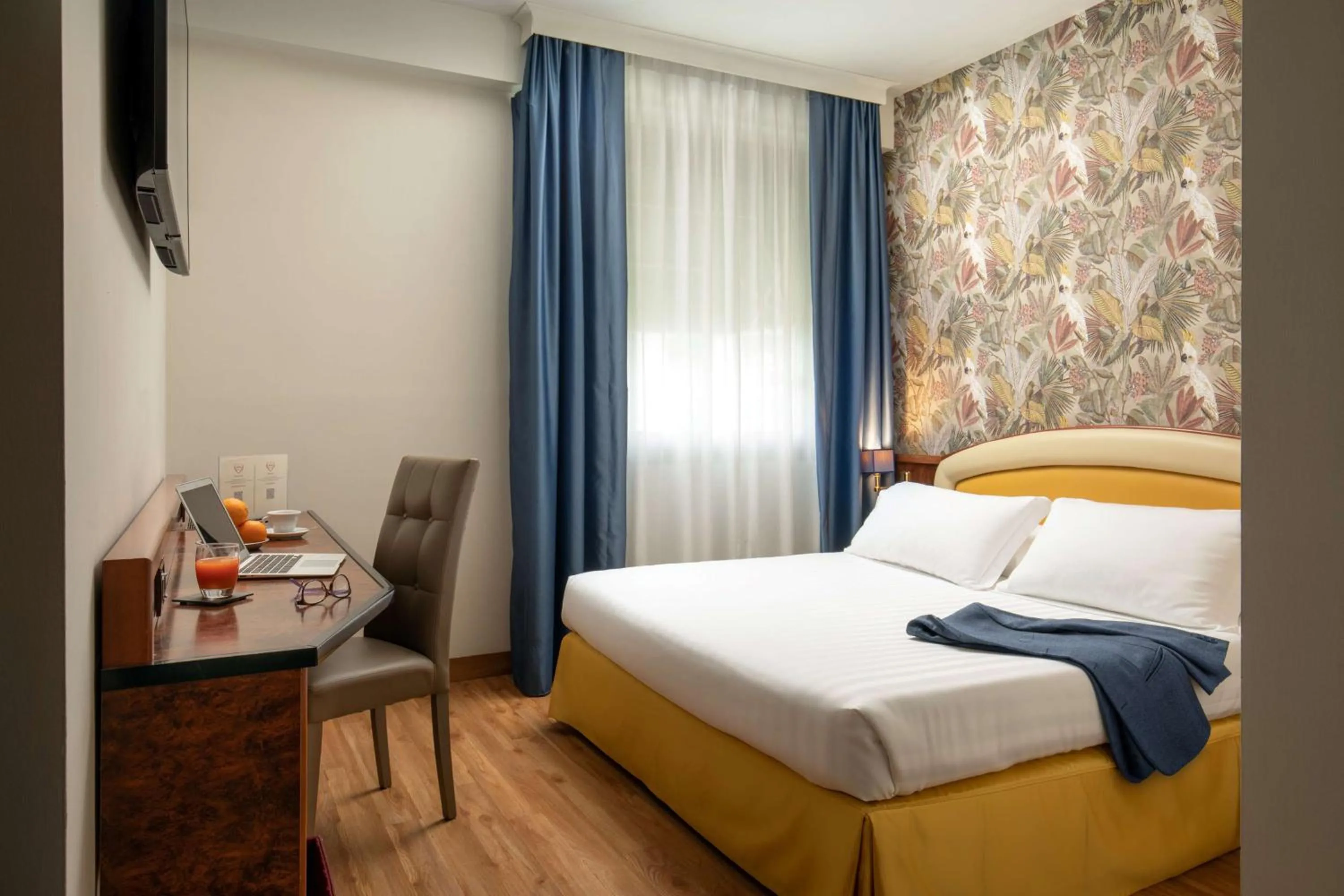 Bedroom, Bed in Best Western Park Hotel Roma Nord