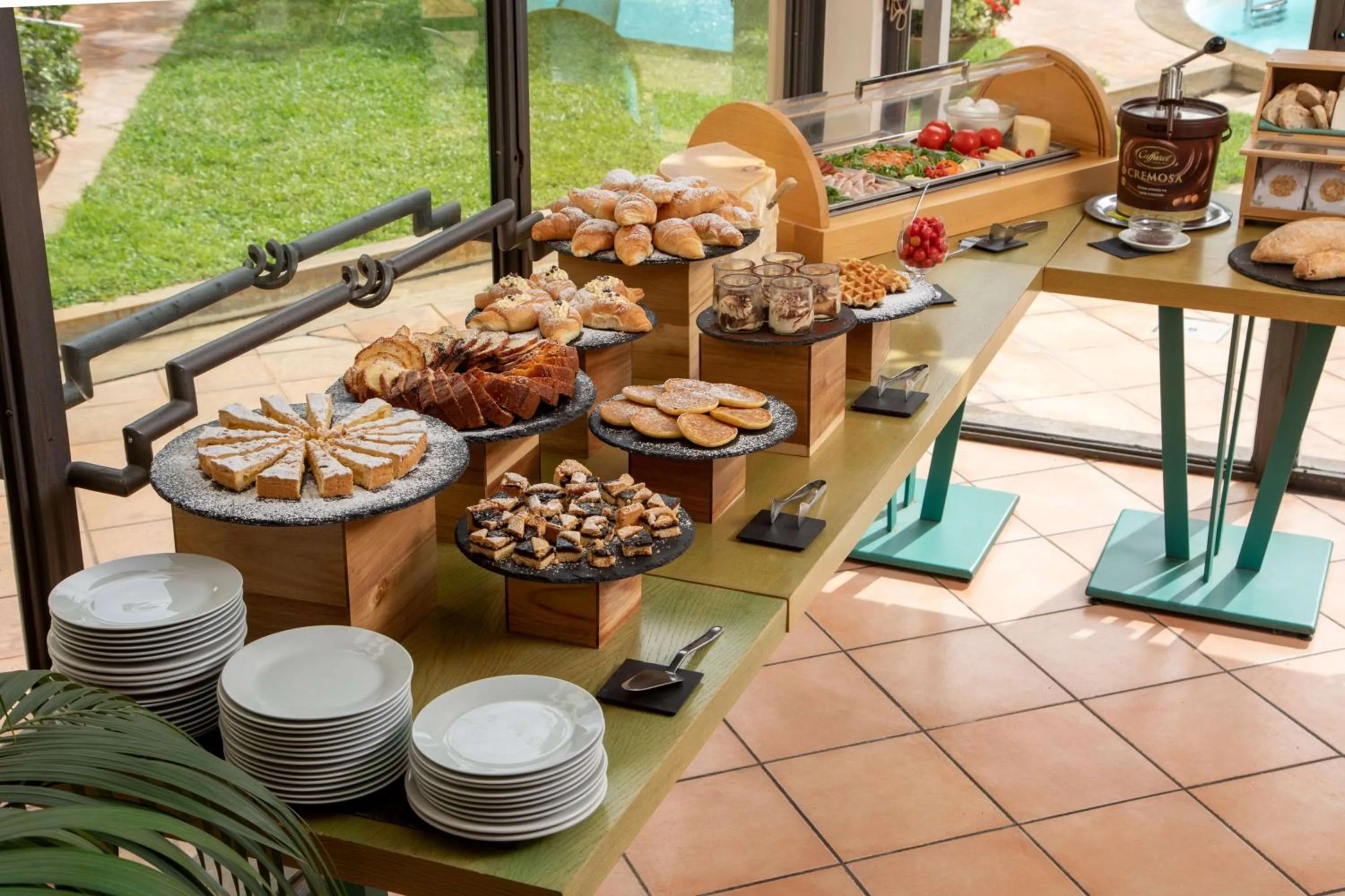 Breakfast in Best Western Park Hotel Roma Nord