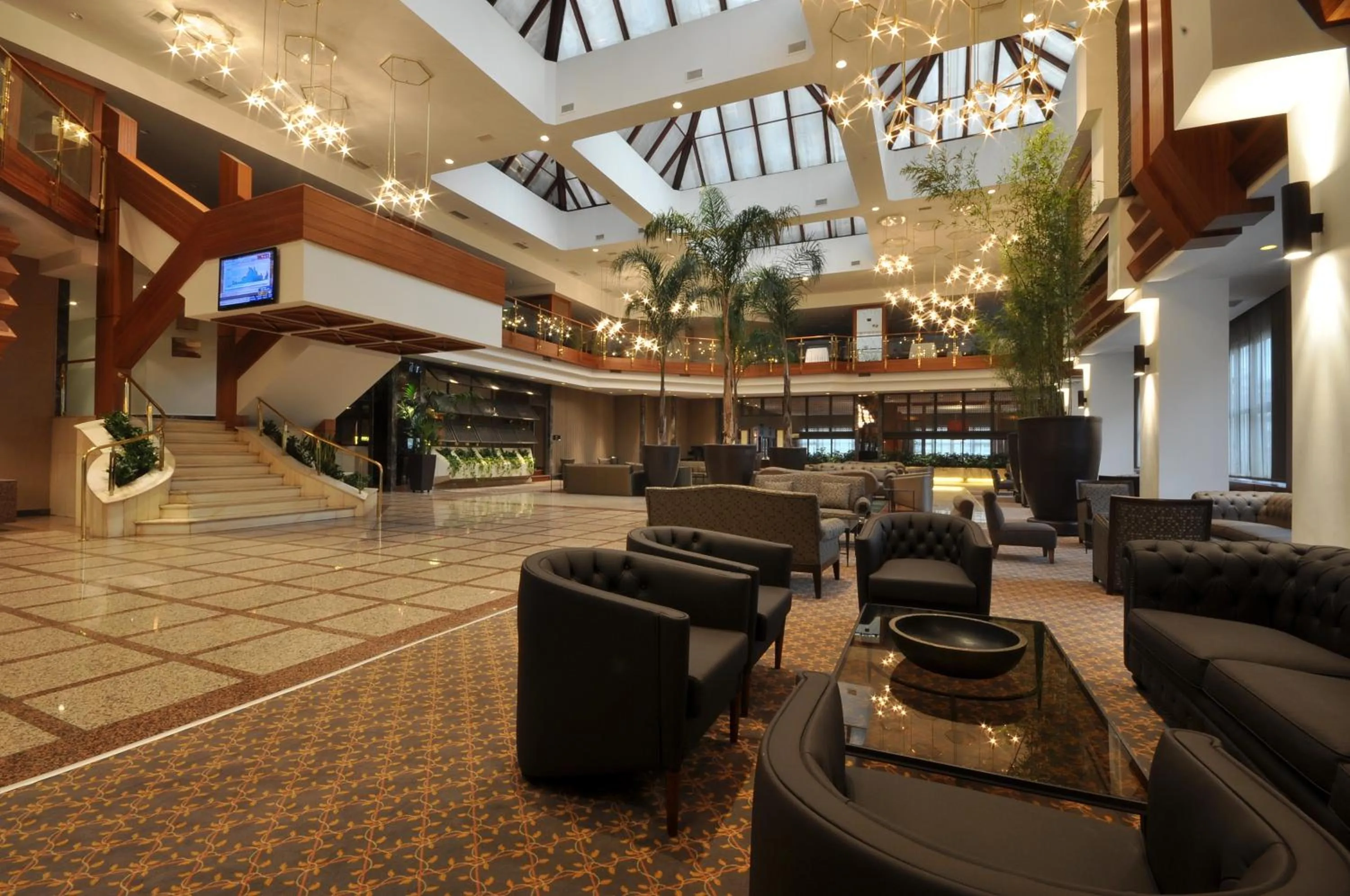 Lobby or reception in Tugcan Hotel