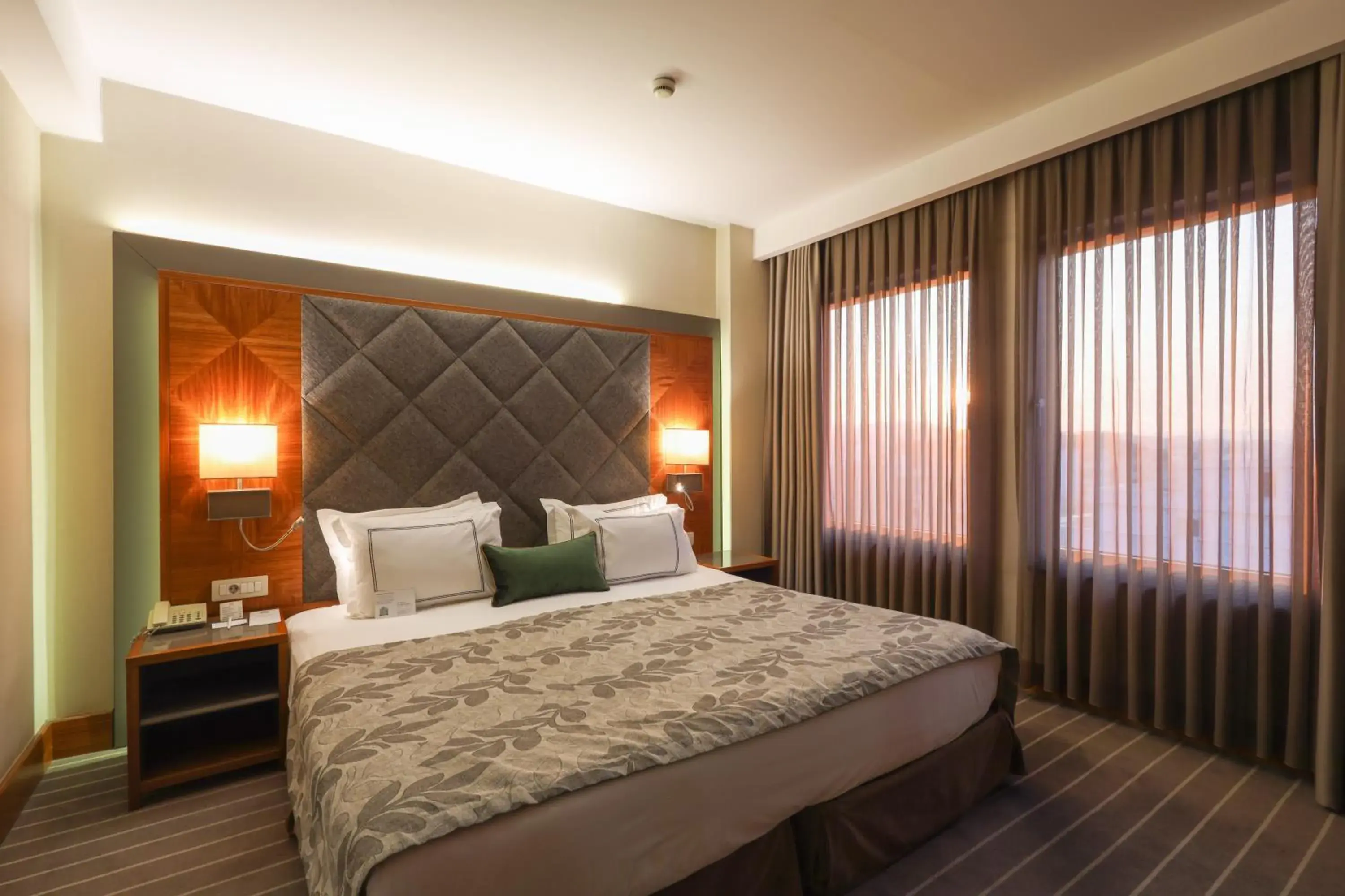 Bed in Tugcan Hotel Bed in Tugcan Hotel