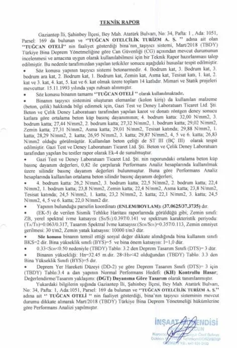 Property building in Tugcan Hotel