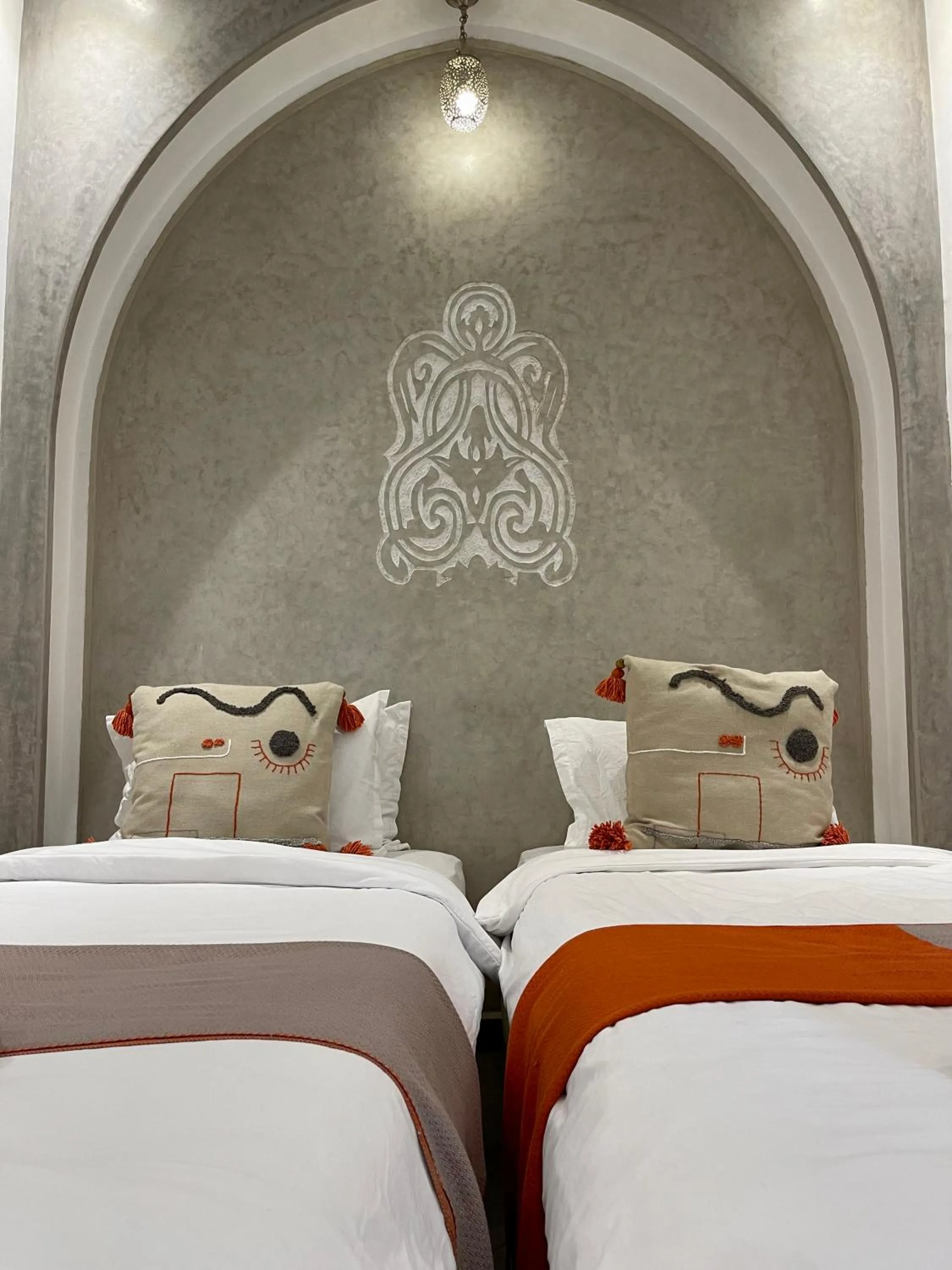 Deluxe Twin Room in Riad Al Hamama