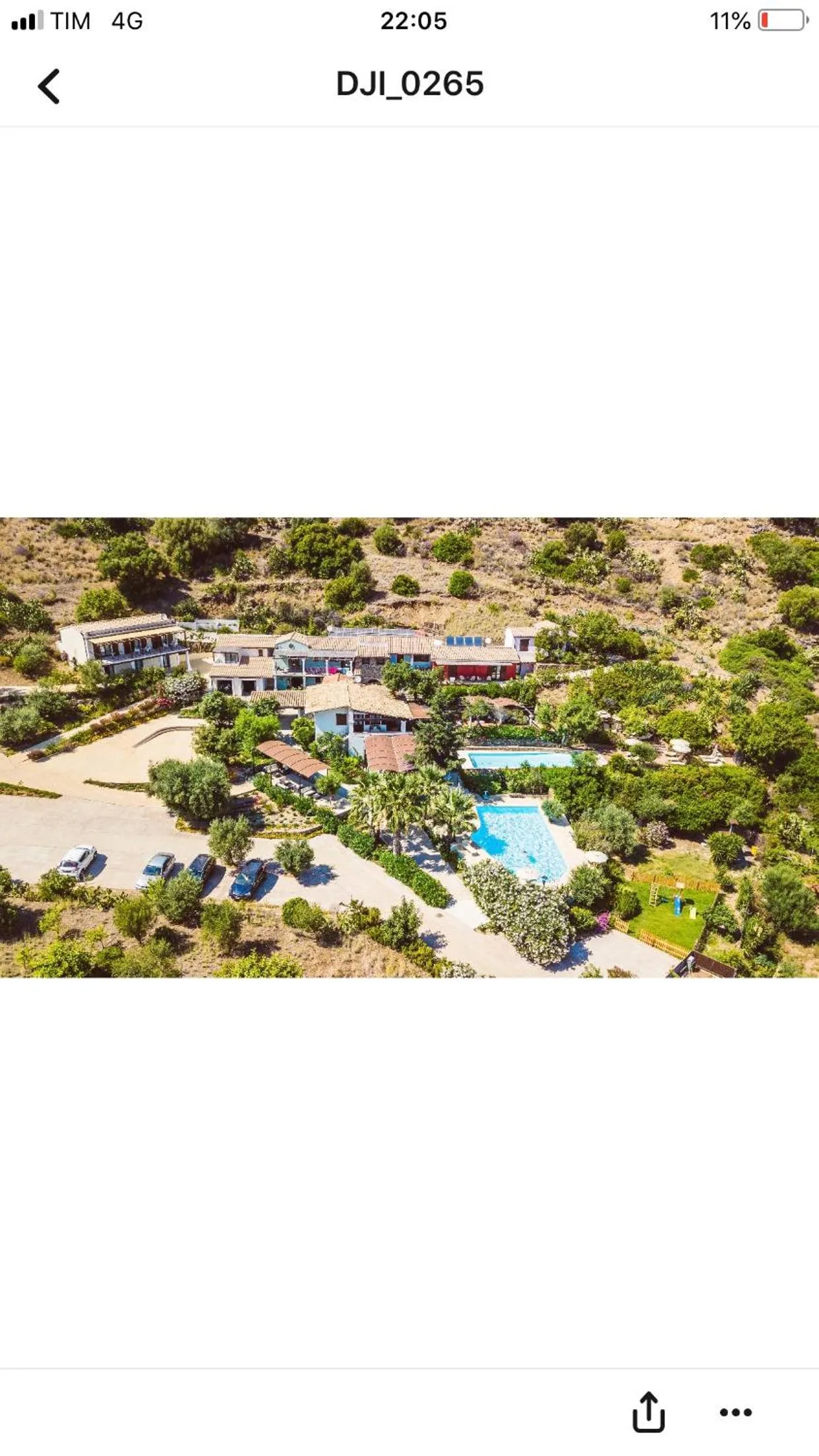 Bird's eye view in Hotel Rio Molas